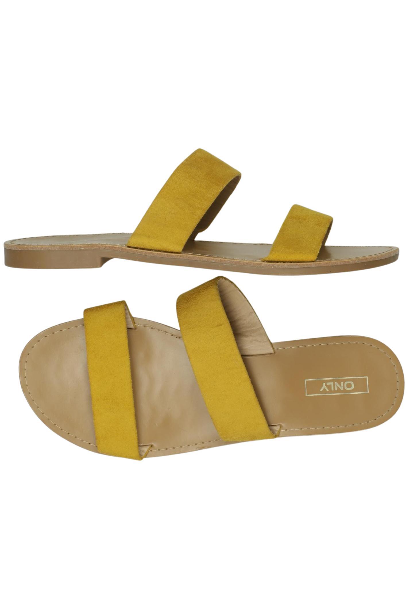 

Only Damen Sandale, gelb, Gr. 40