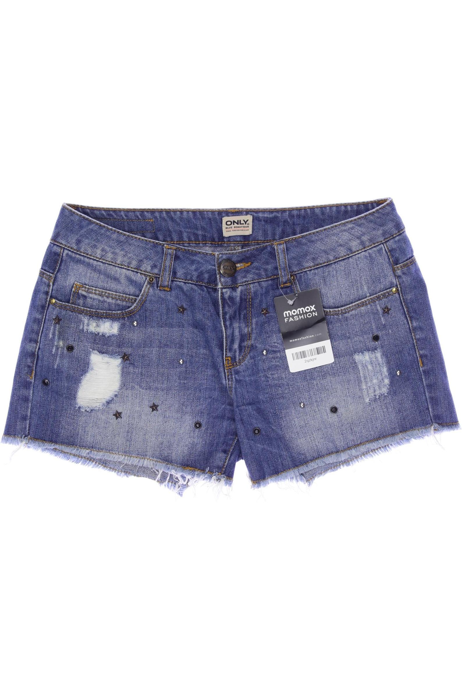 

Only Damen Shorts, blau, Gr. 28