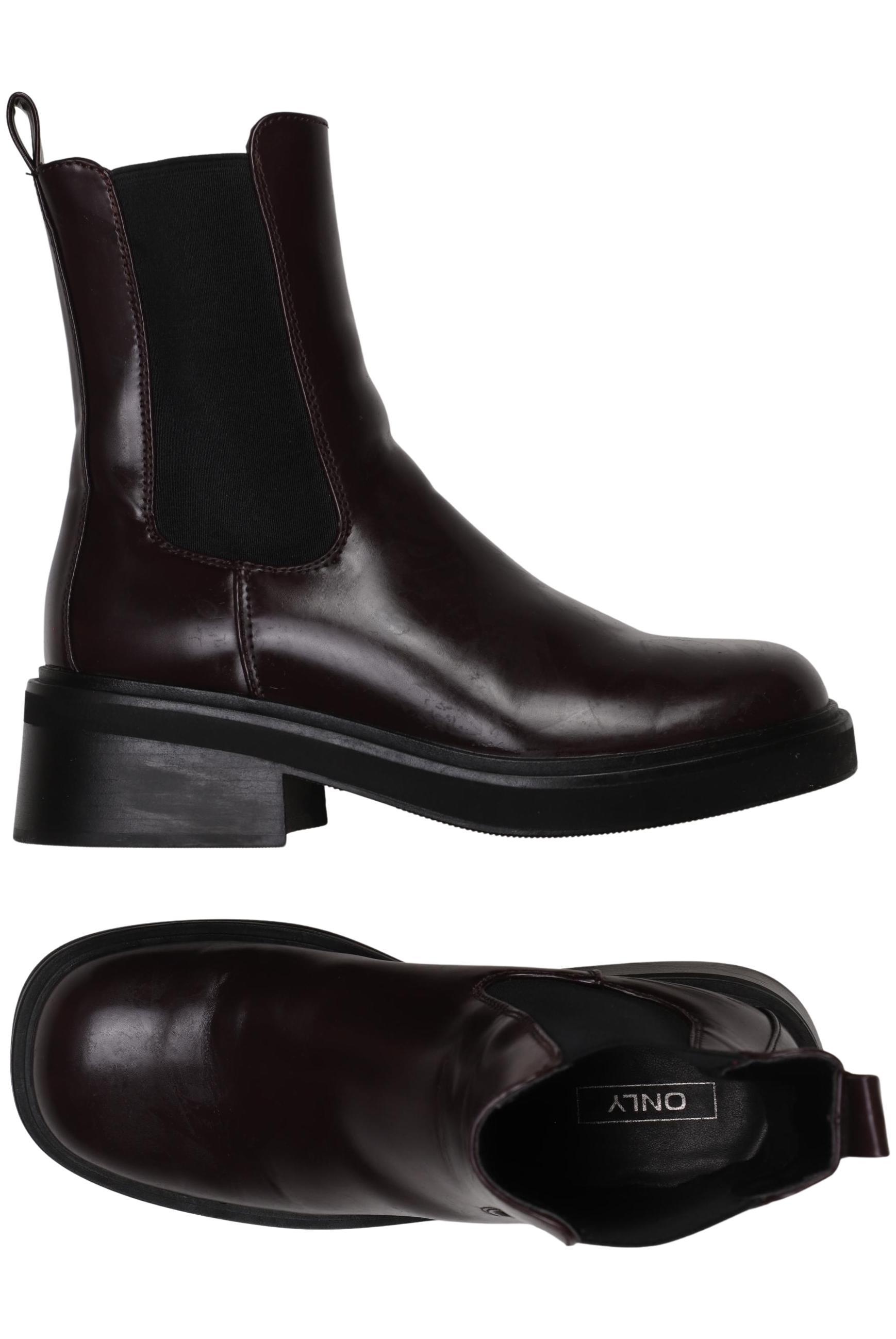 

Only Damen Stiefelette, bordeaux, Gr. 37