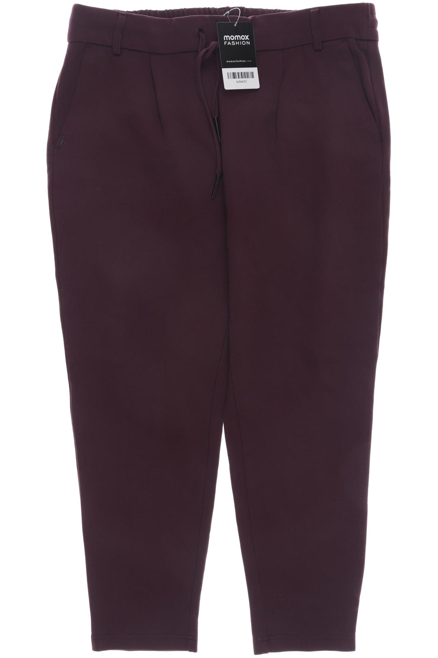 

Only Damen Stoffhose, bordeaux, Gr. 0