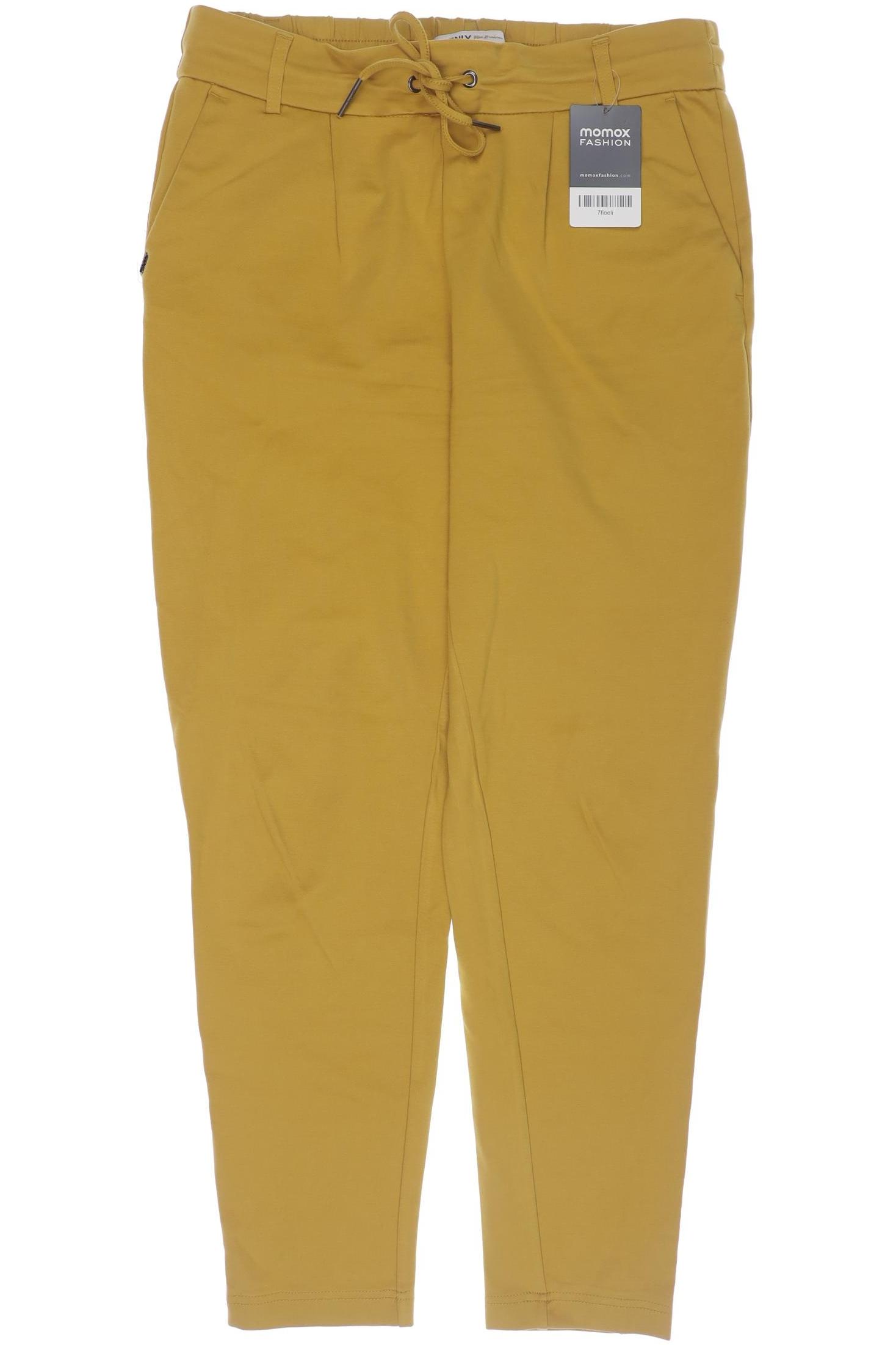

Only Damen Stoffhose, gelb, Gr. 0