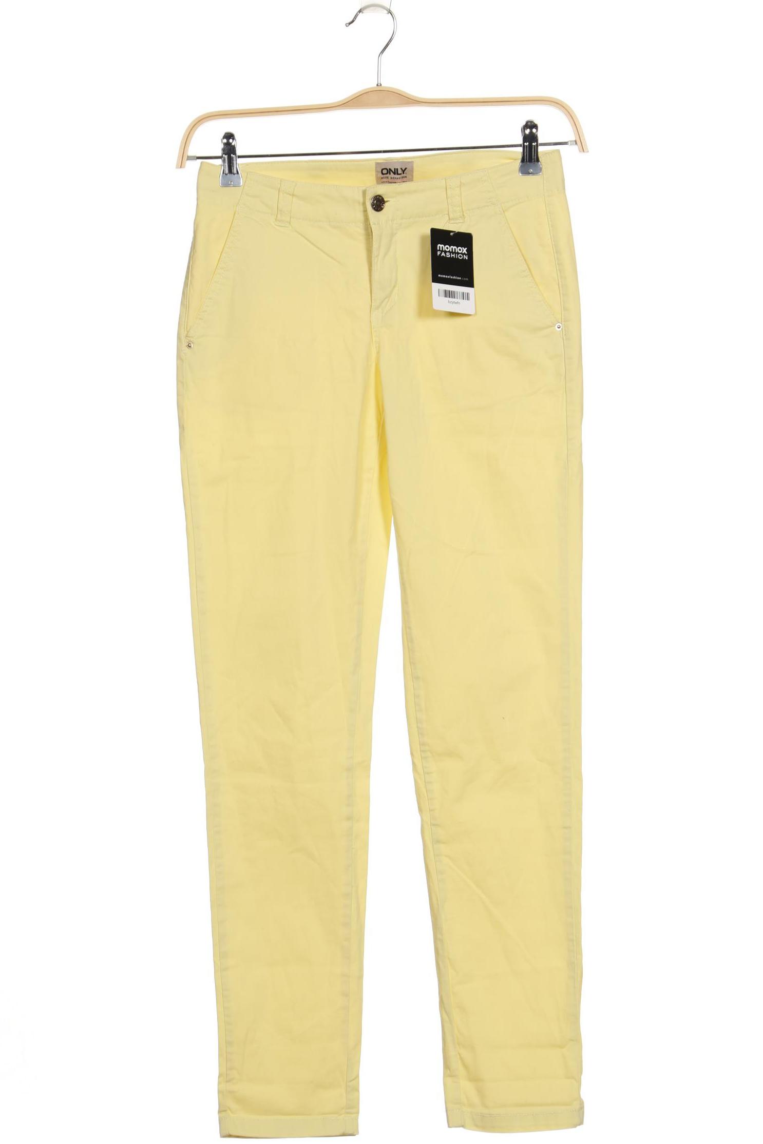 

Only Damen Stoffhose, gelb, Gr. 34