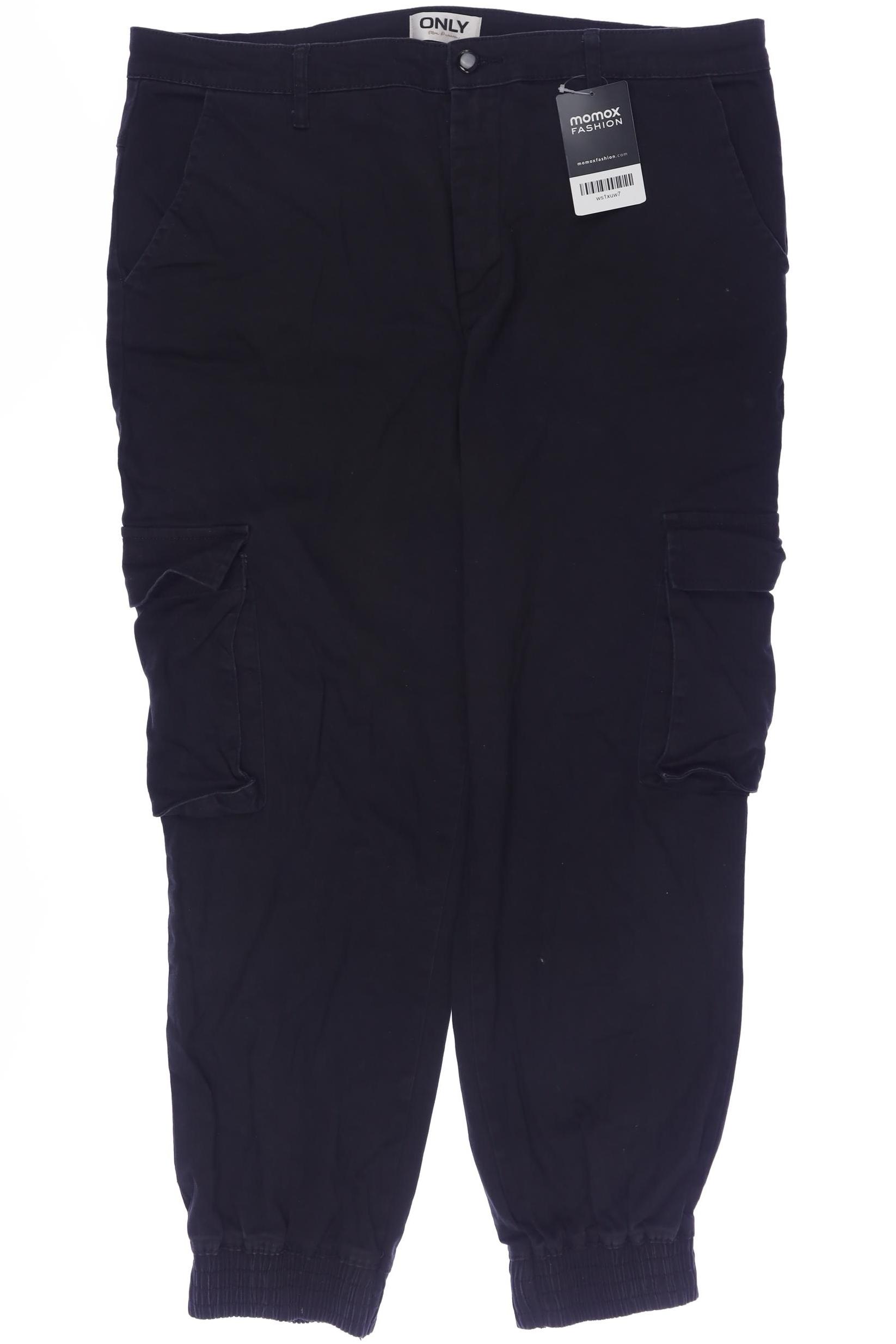 Thumbnail - Only Damen Stoffhose, schwarz, Gr. 42