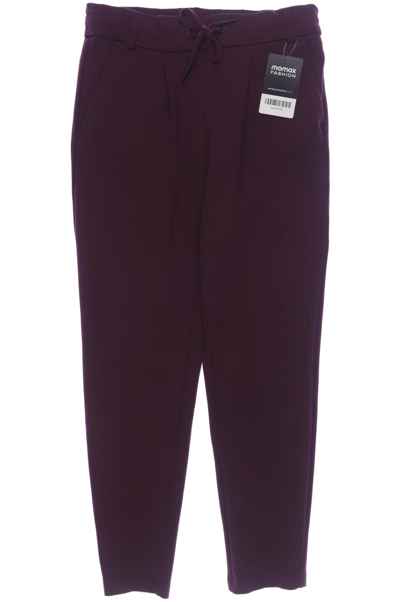 

Only Damen Stoffhose, bordeaux, Gr. 0
