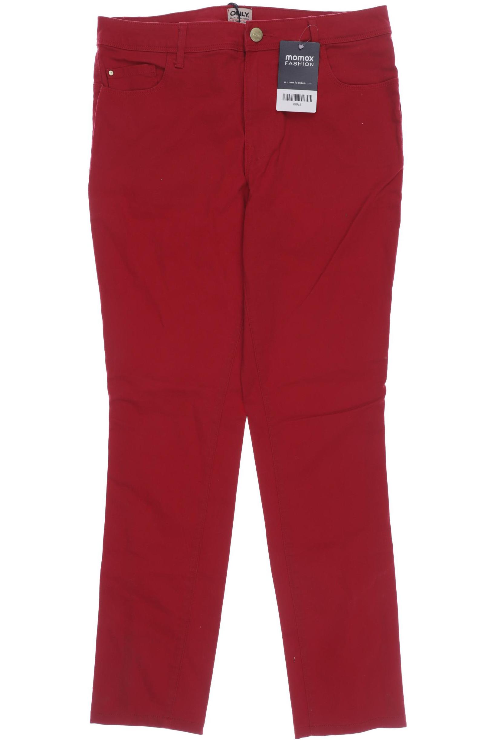 Thumbnail - Only Damen Stoffhose, rot, Gr. 36