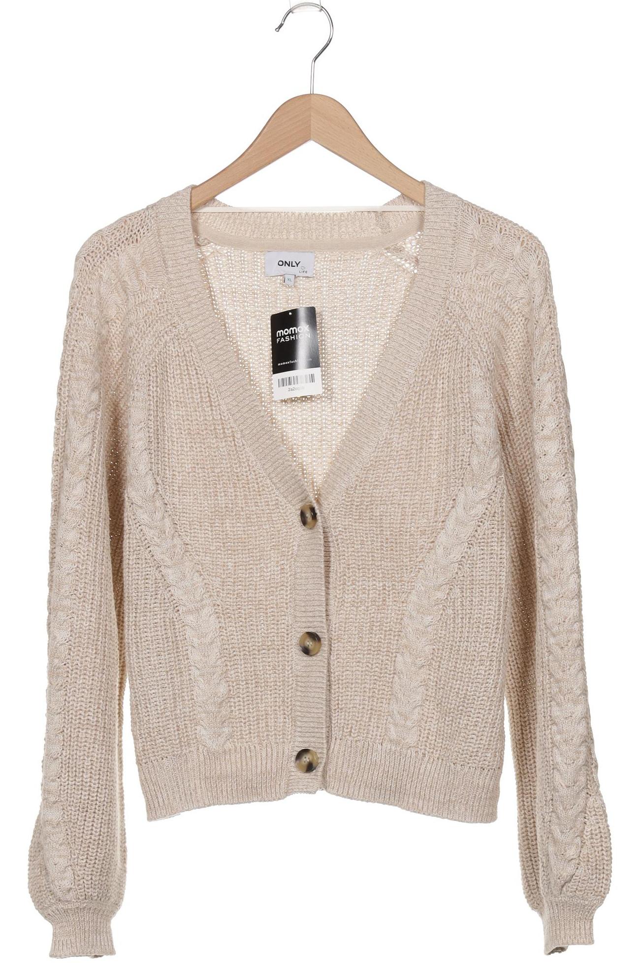 

Only Damen Strickjacke, beige, Gr. 44