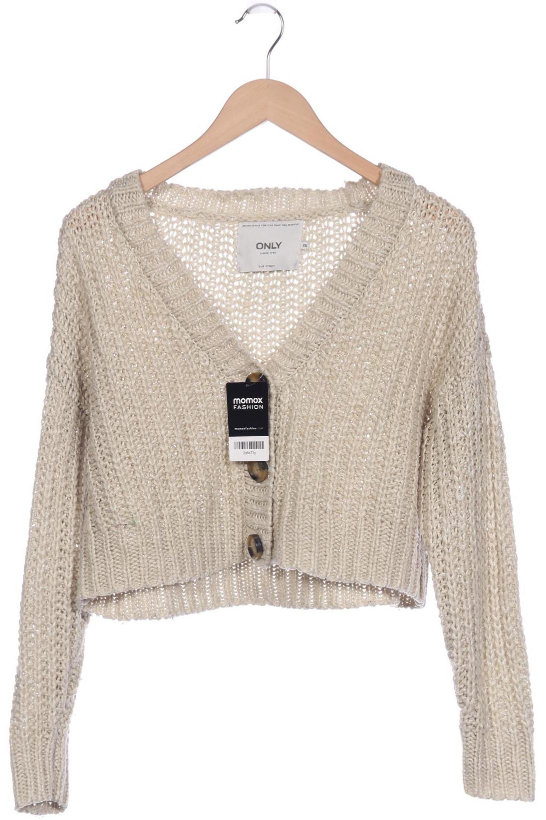 

Only Damen Strickjacke, cremeweiß, Gr. 34