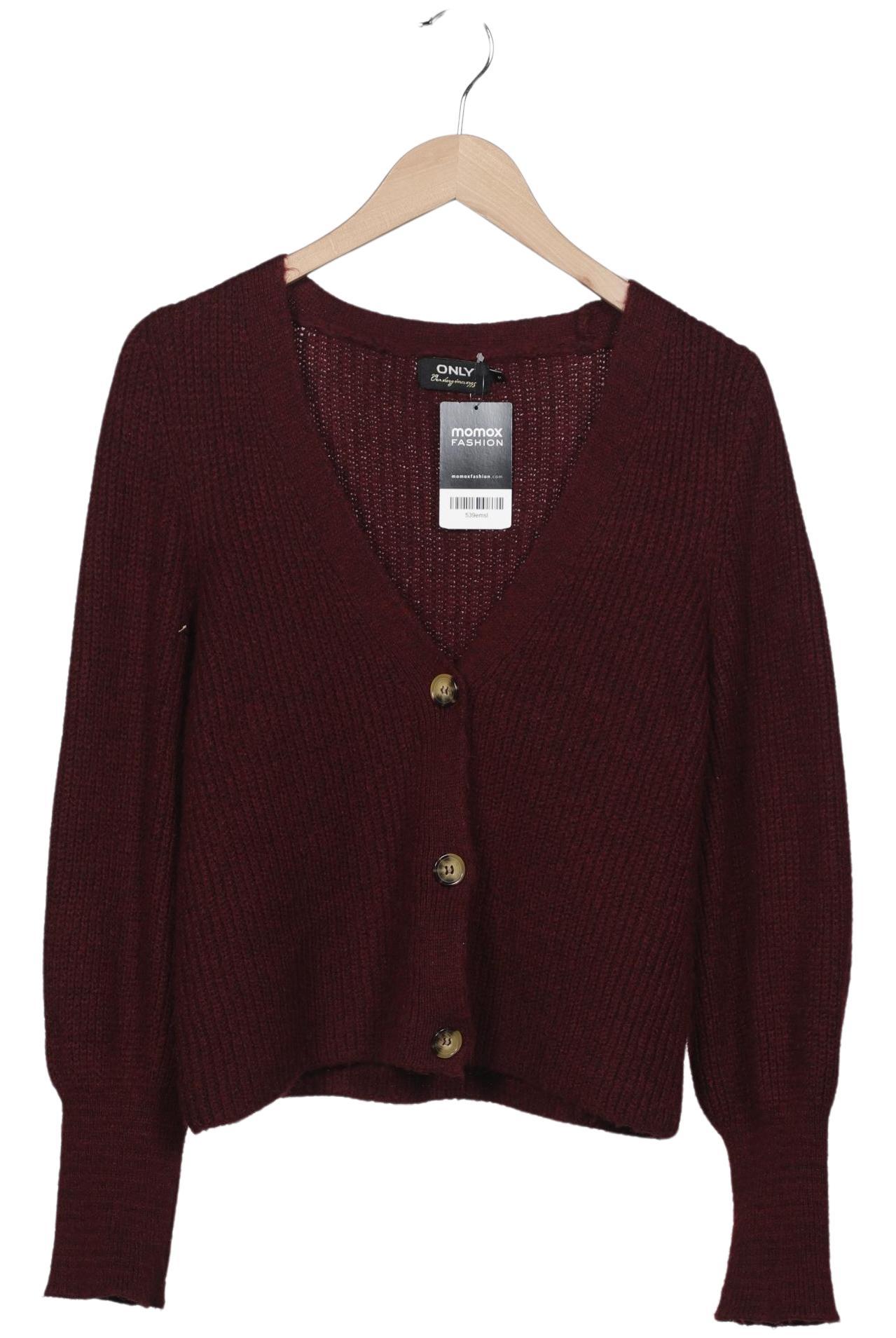 

Only Damen Strickjacke, bordeaux, Gr. 38