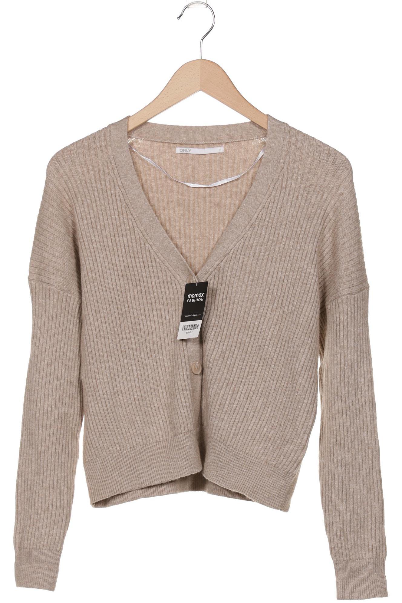 

Only Damen Strickjacke, beige, Gr. 36