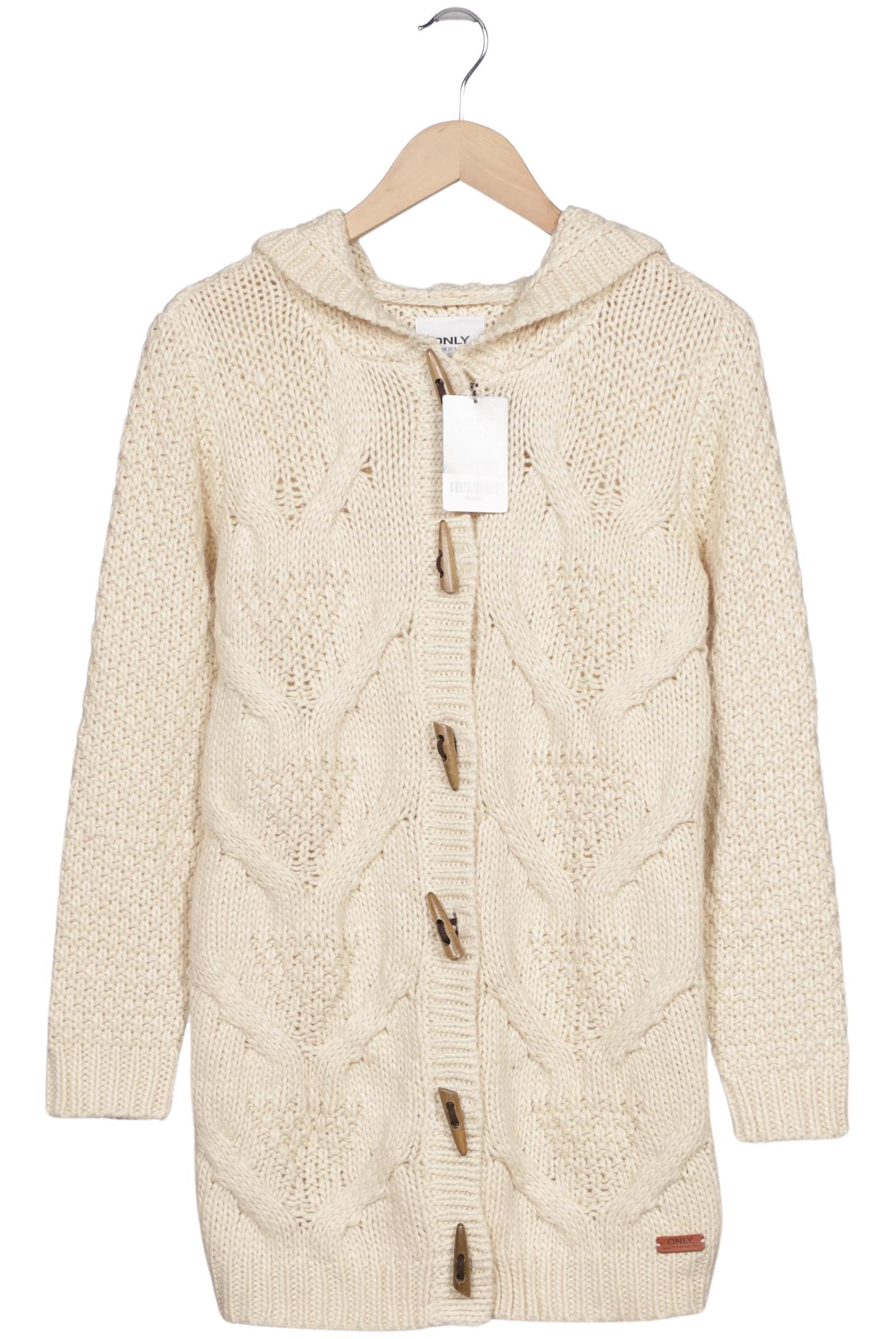 

Only Damen Strickjacke, cremeweiß, Gr. 36