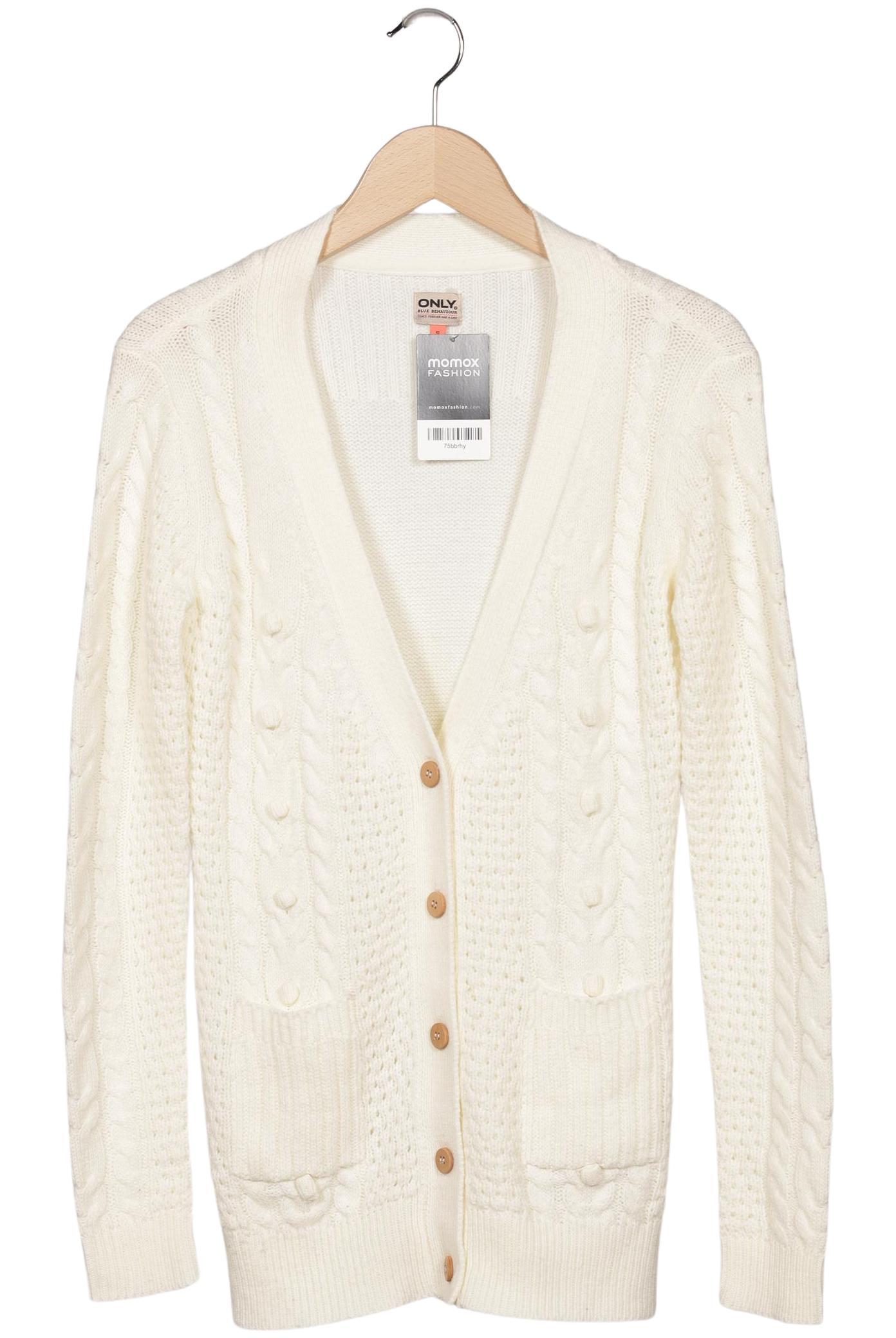 

Only Damen Strickjacke, cremeweiß, Gr. 36