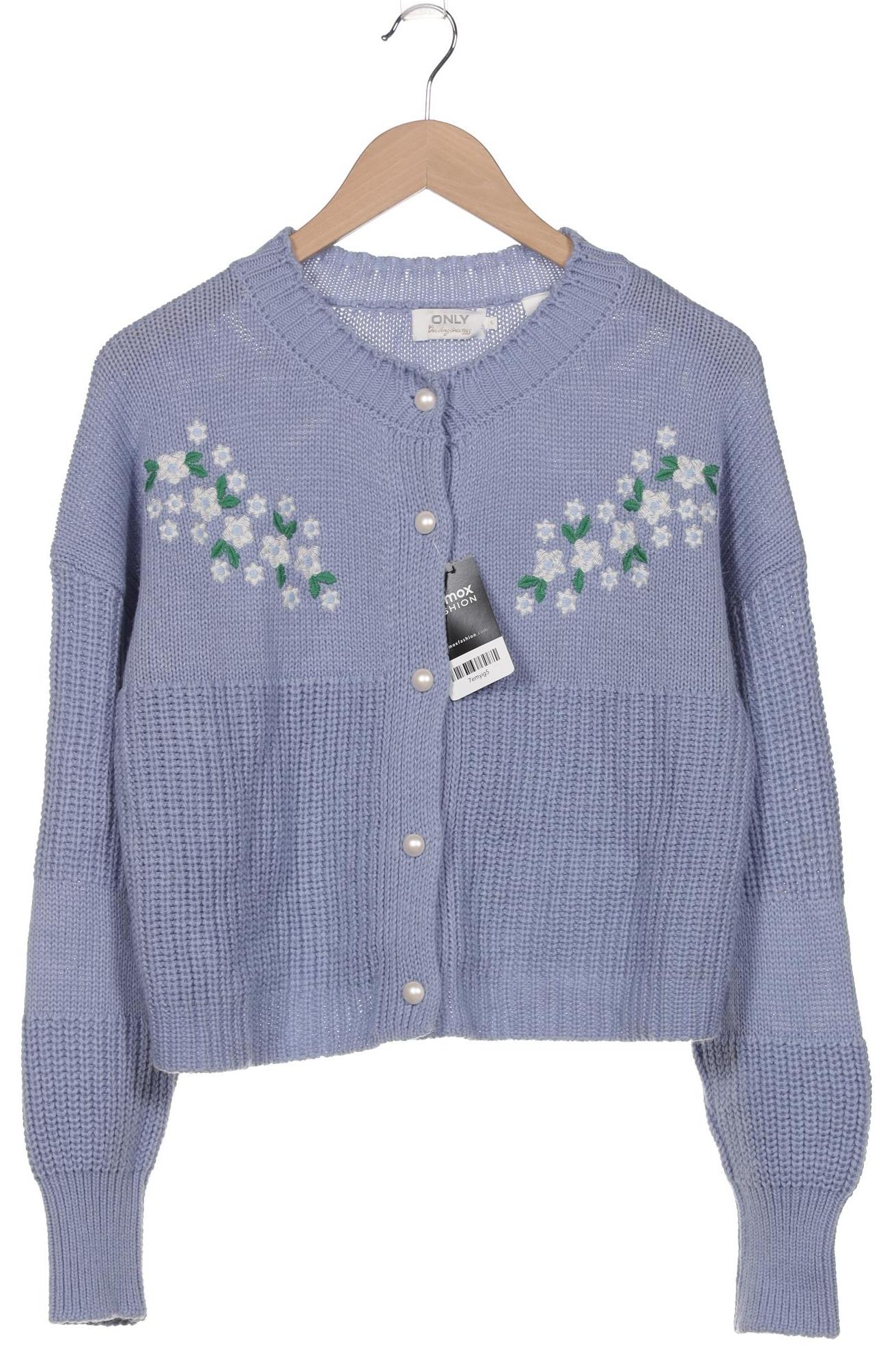 

Only Damen Strickjacke, blau, Gr. 36