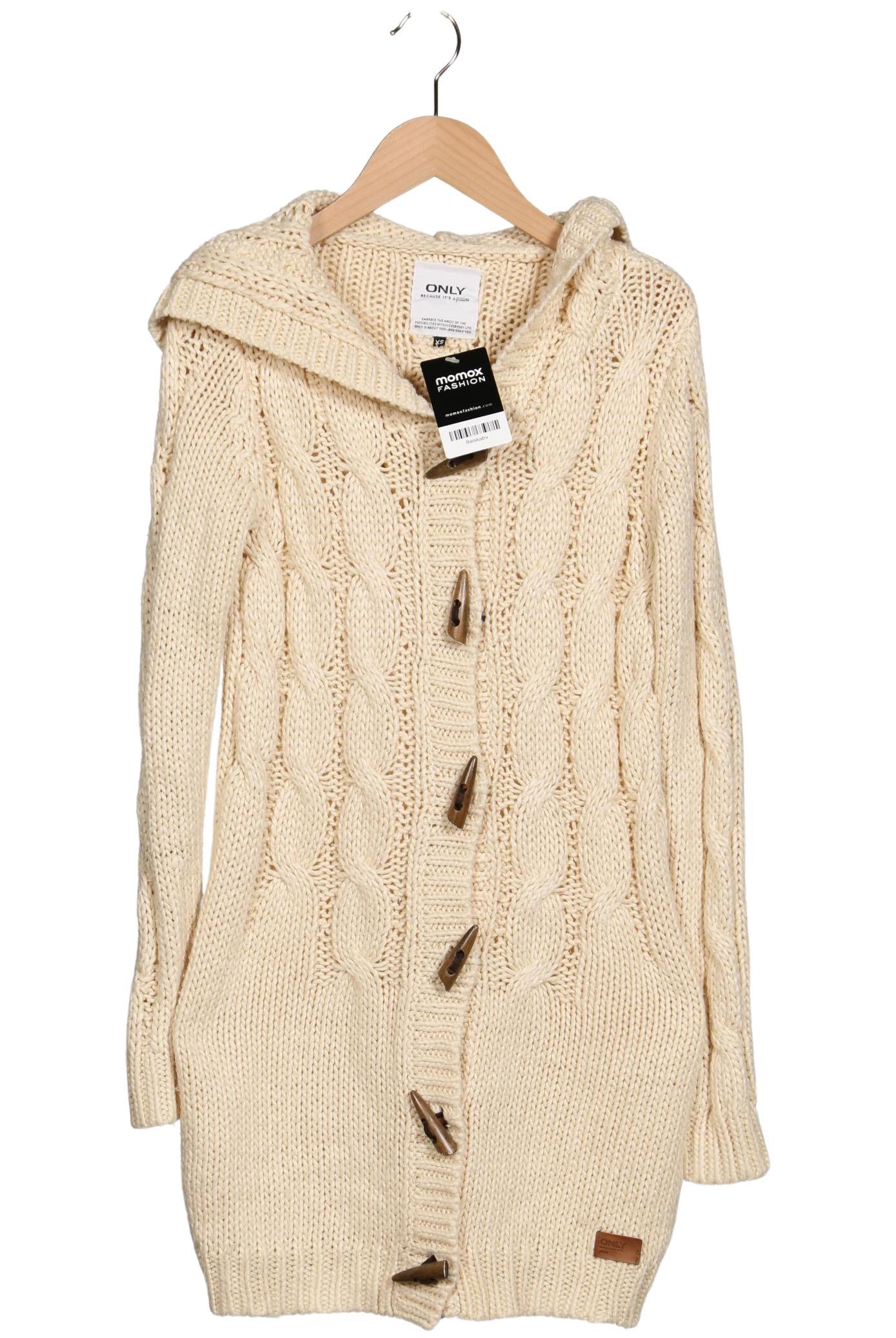 

Only Damen Strickjacke, cremeweiß, Gr. 34