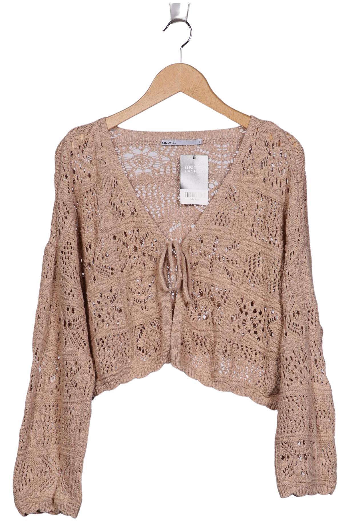 

Only Damen Strickjacke, beige, Gr. 42