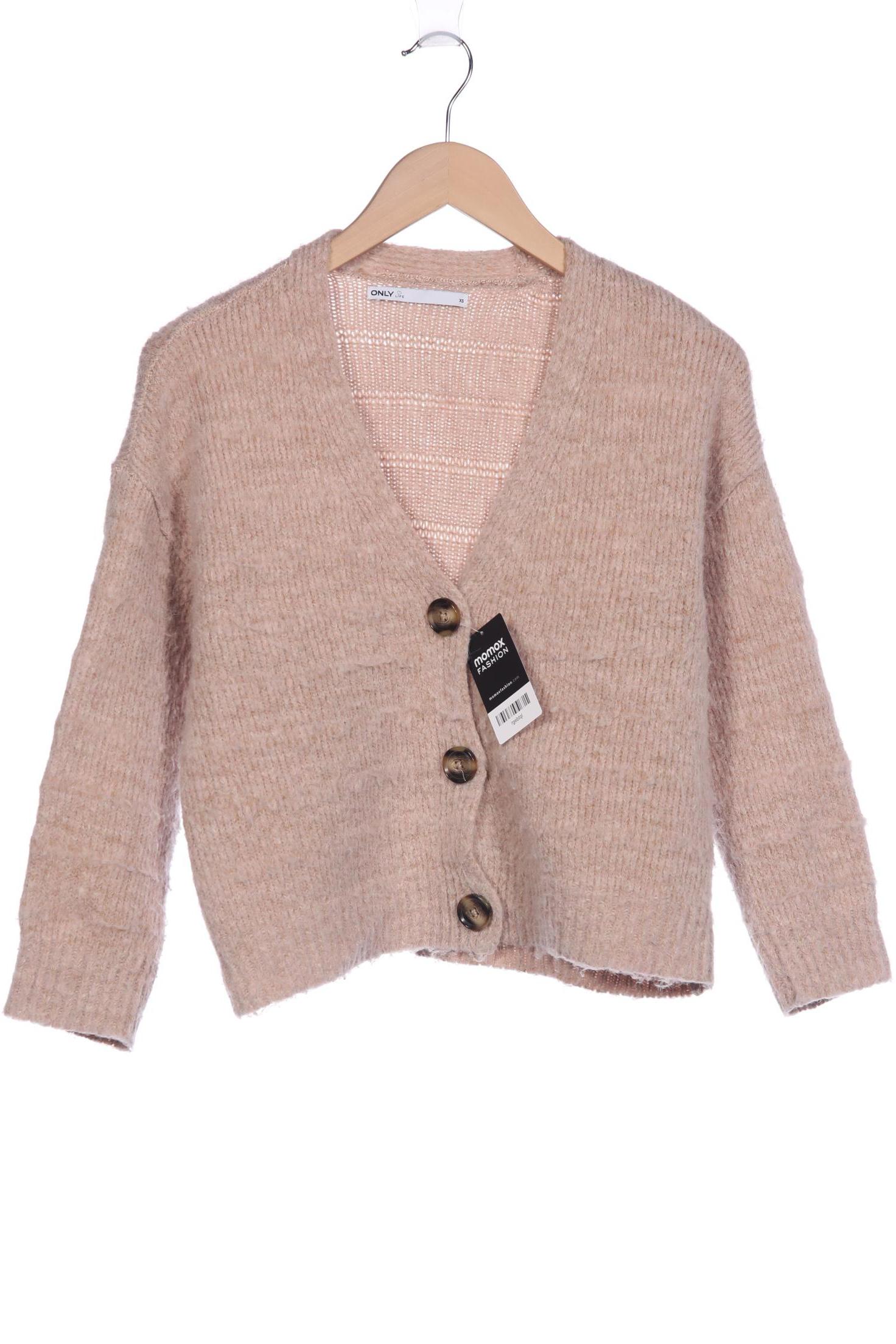 

Only Damen Strickjacke, beige, Gr. 34