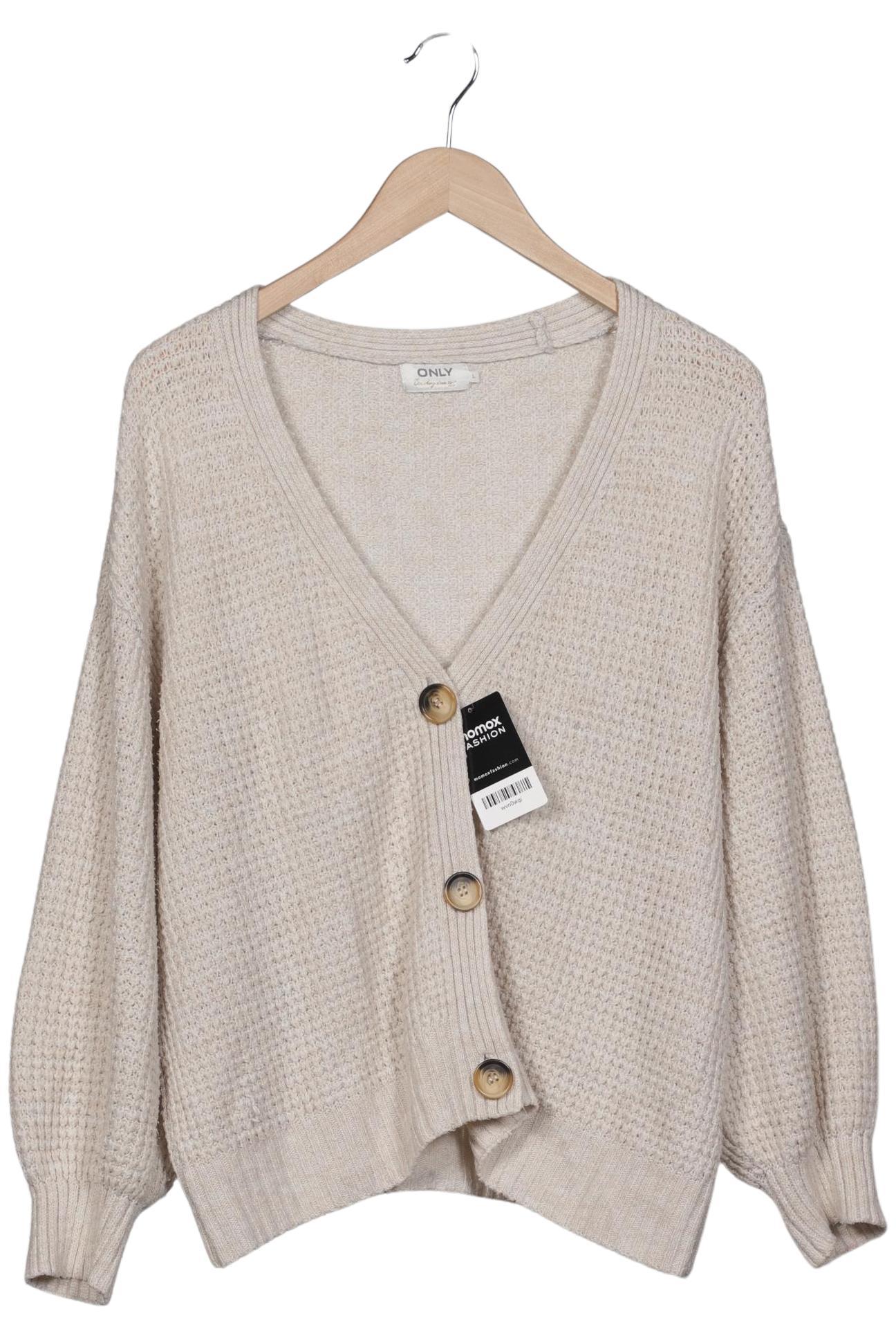 

Only Damen Strickjacke, beige, Gr. 42