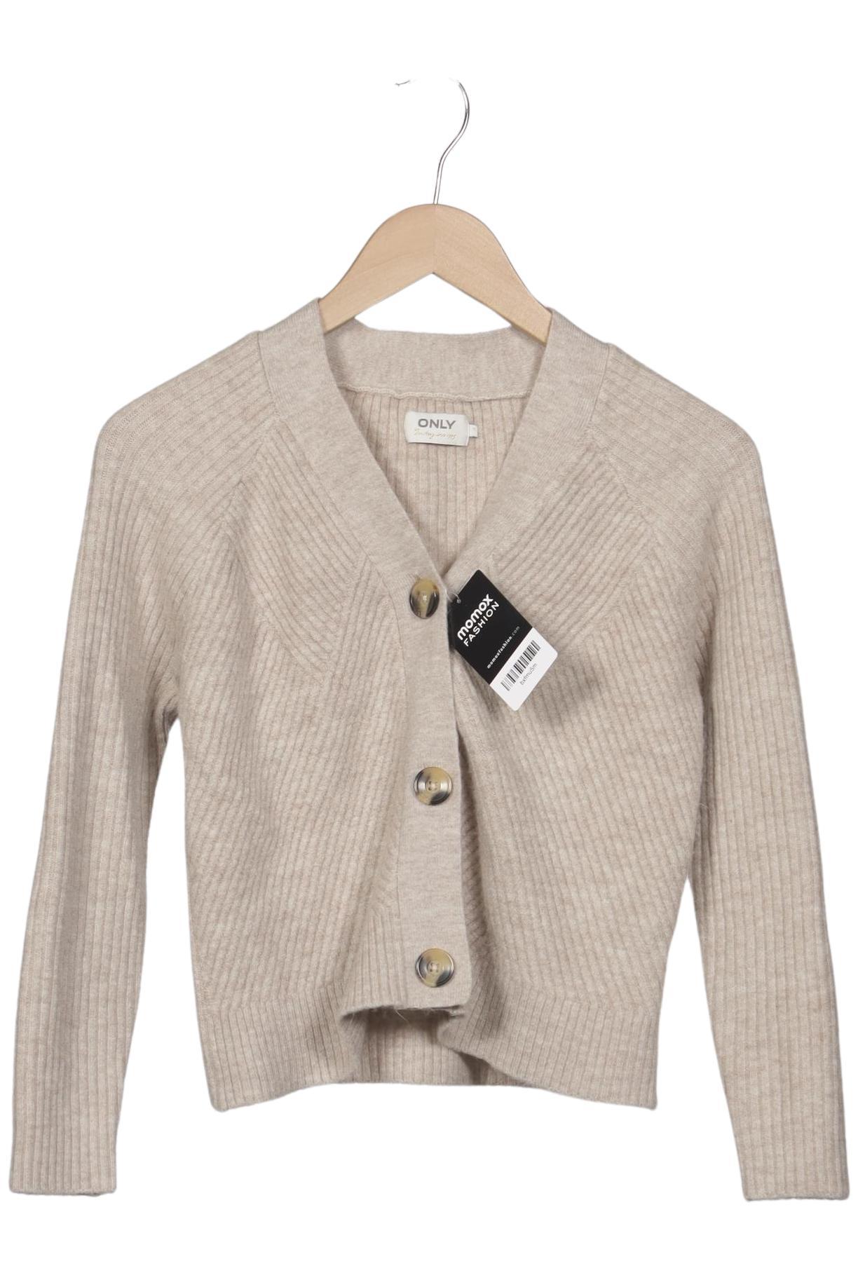 

Only Damen Strickjacke, beige, Gr. 36