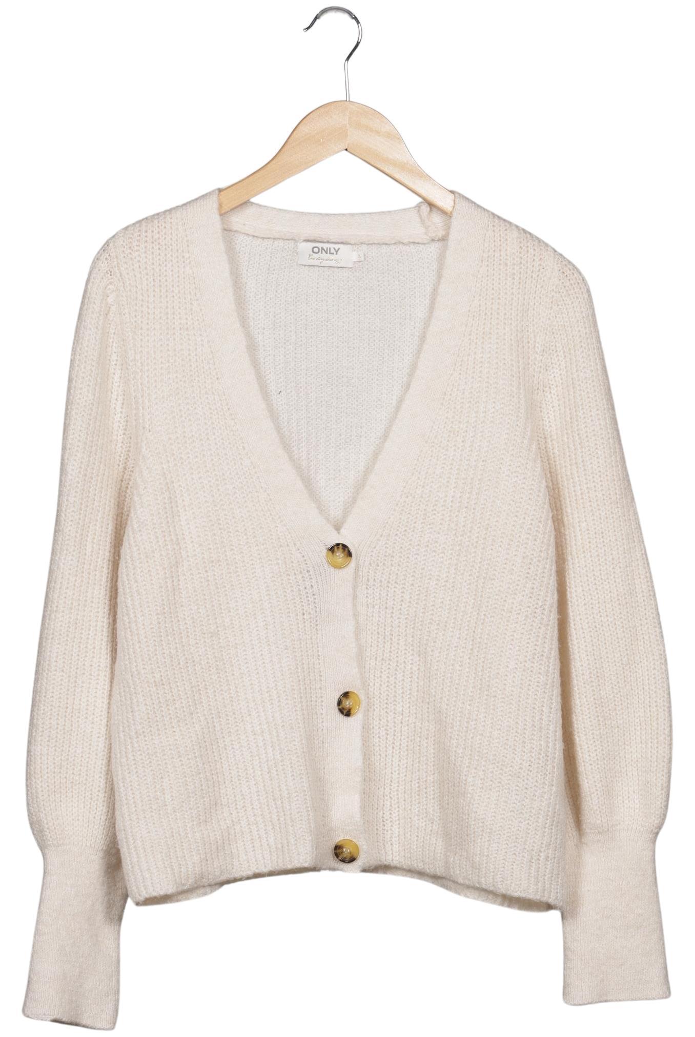 

Only Damen Strickjacke, cremeweiß, Gr. 38