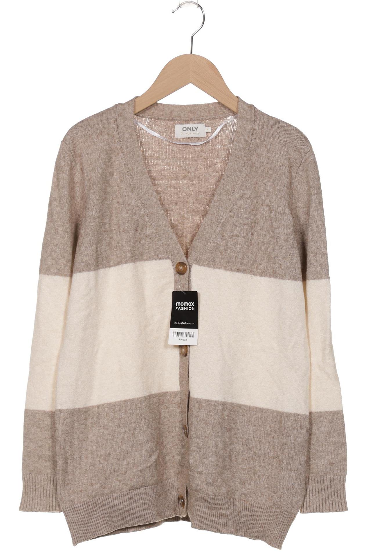 

Only Damen Strickjacke, beige, Gr. 34