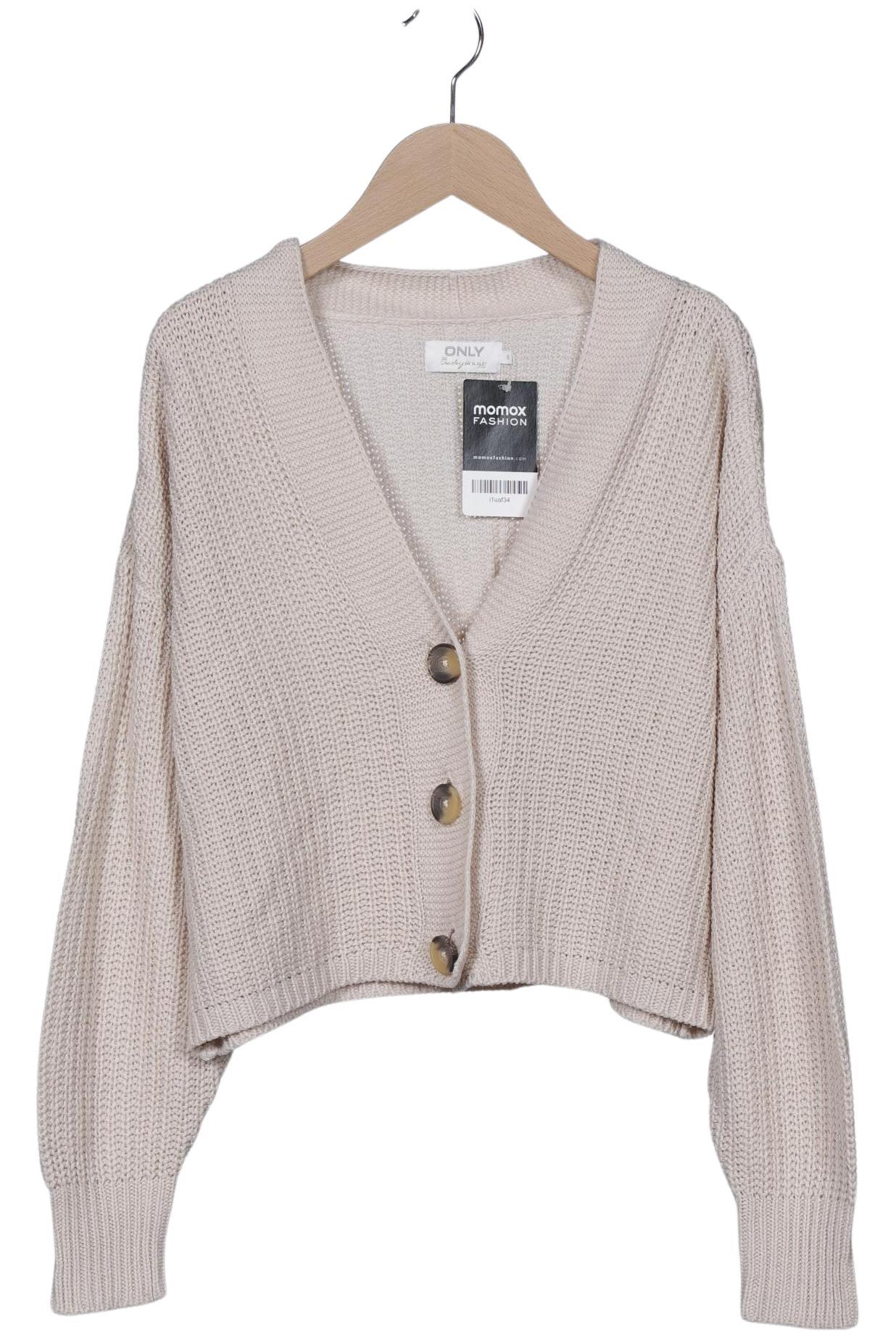 

Only Damen Strickjacke, beige, Gr. 36