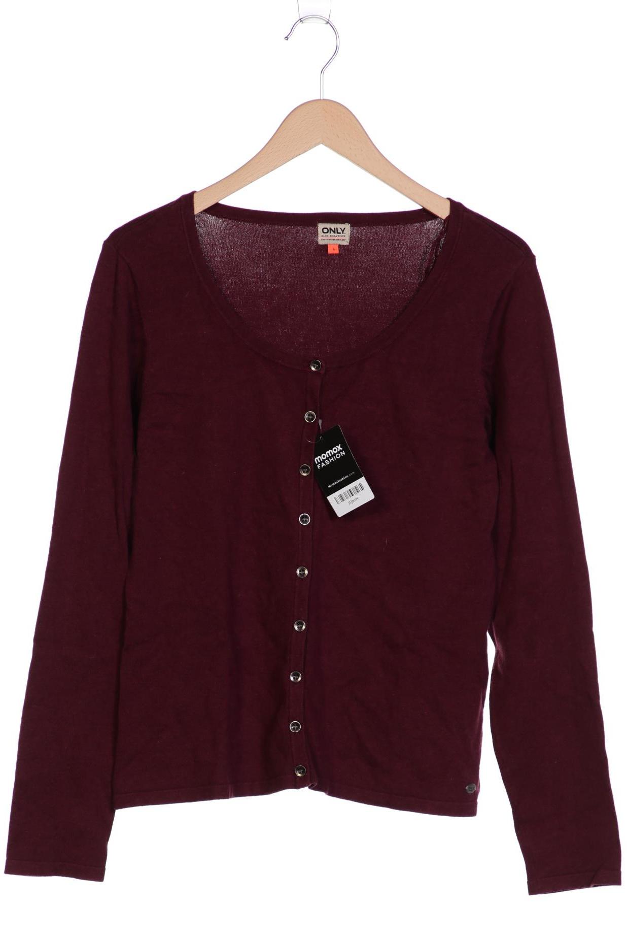 

Only Damen Strickjacke, bordeaux, Gr. 42