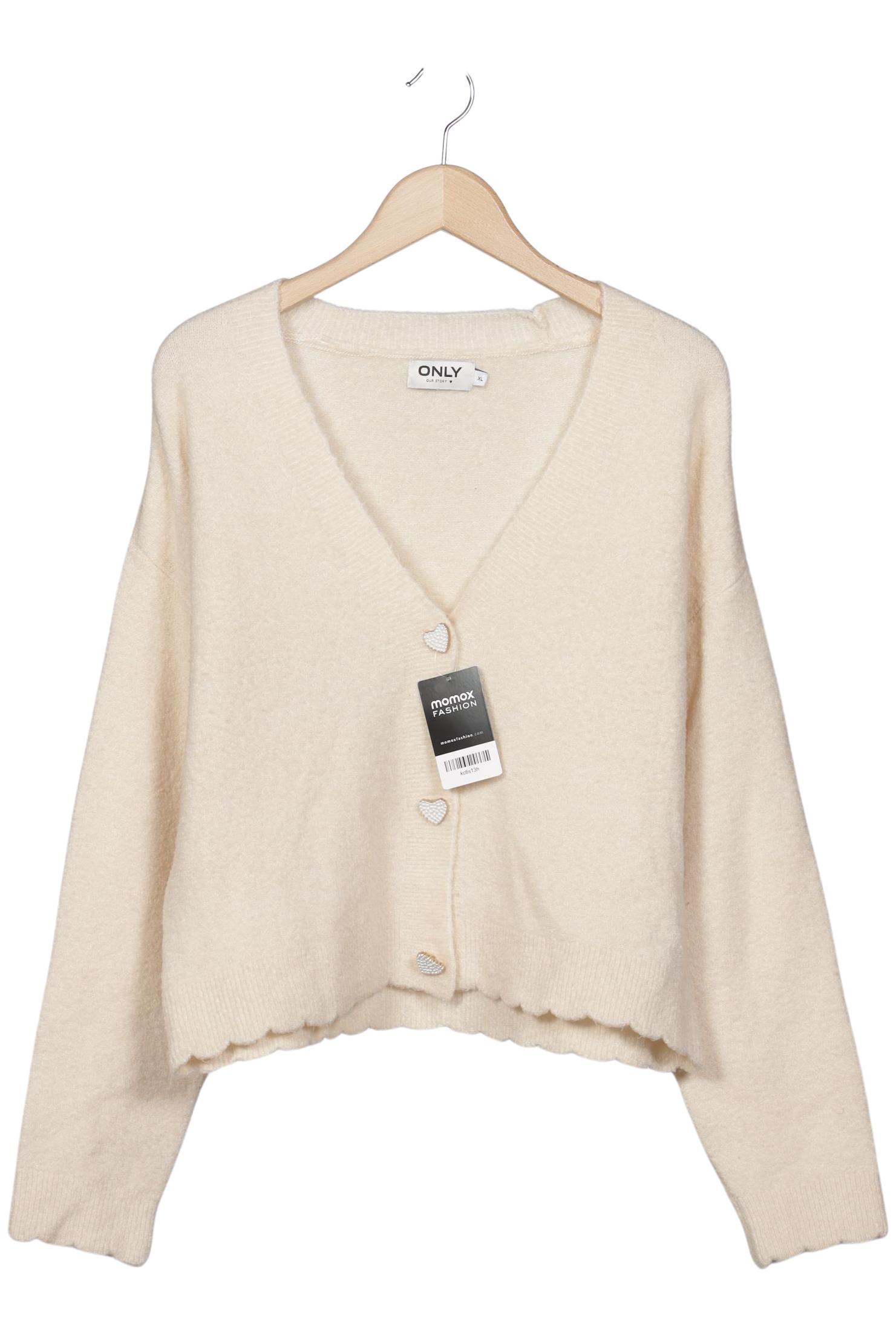 

Only Damen Strickjacke, cremeweiß, Gr. 44