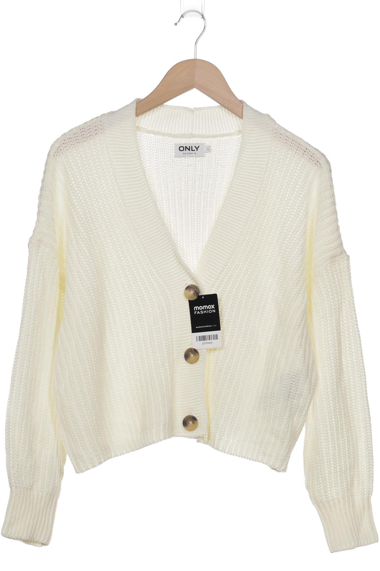 

Only Damen Strickjacke, cremeweiß, Gr. 42