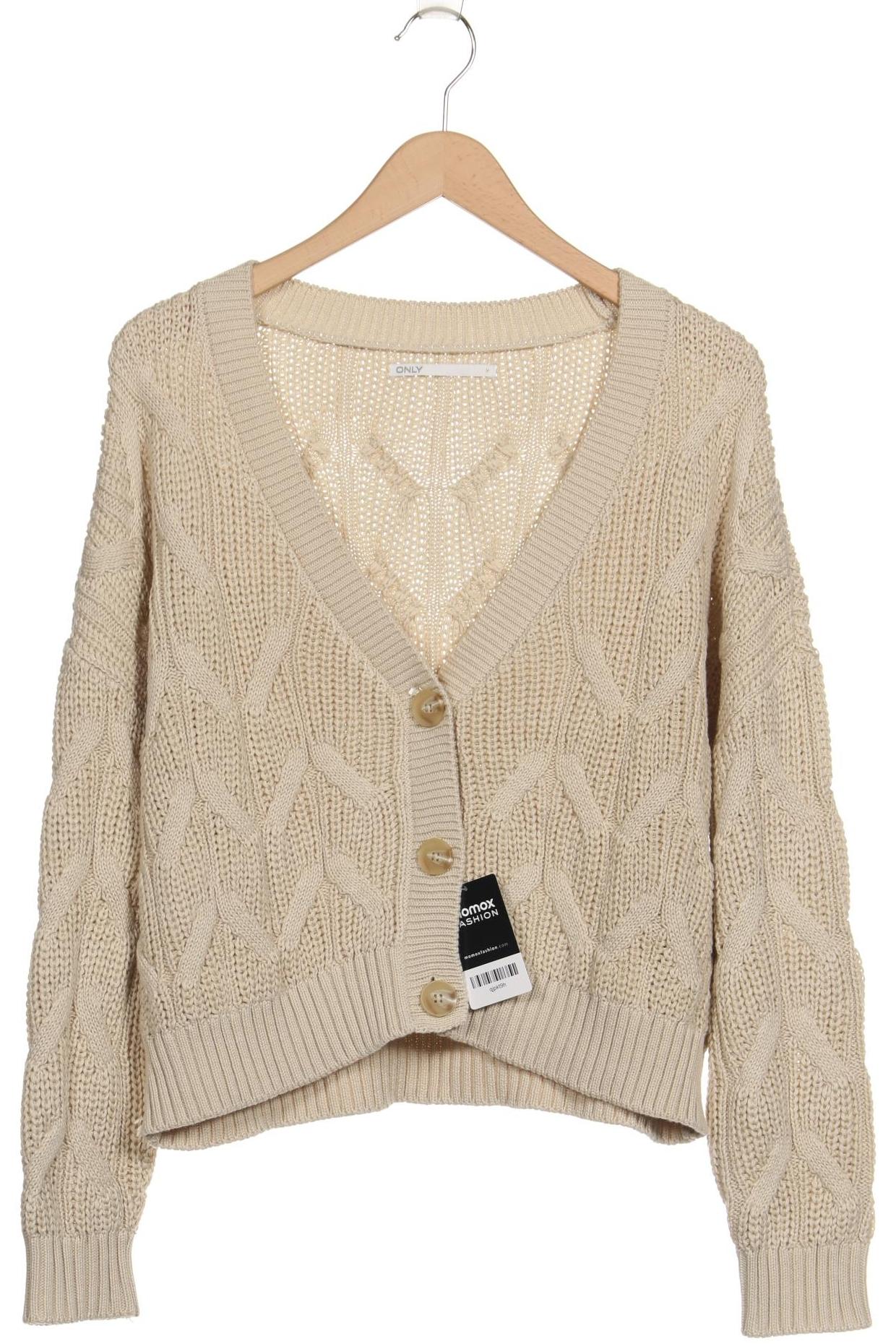 

Only Damen Strickjacke, beige, Gr. 38