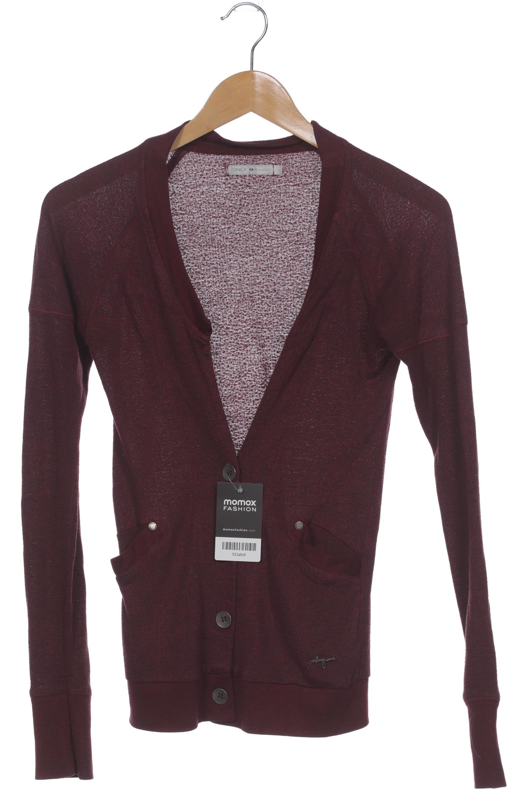 

Only Damen Strickjacke, bordeaux, Gr. 36