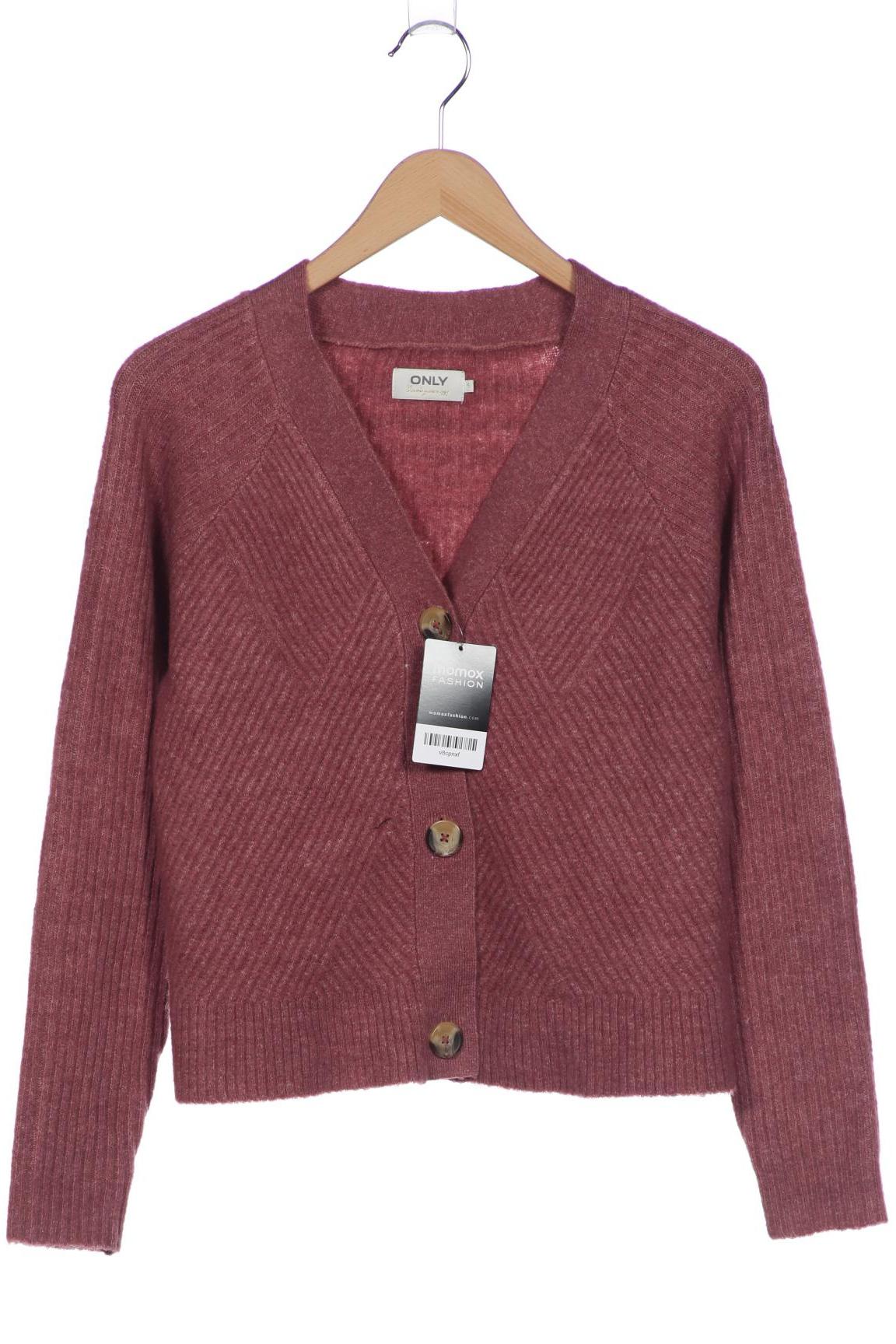 

Only Damen Strickjacke, bordeaux, Gr. 36