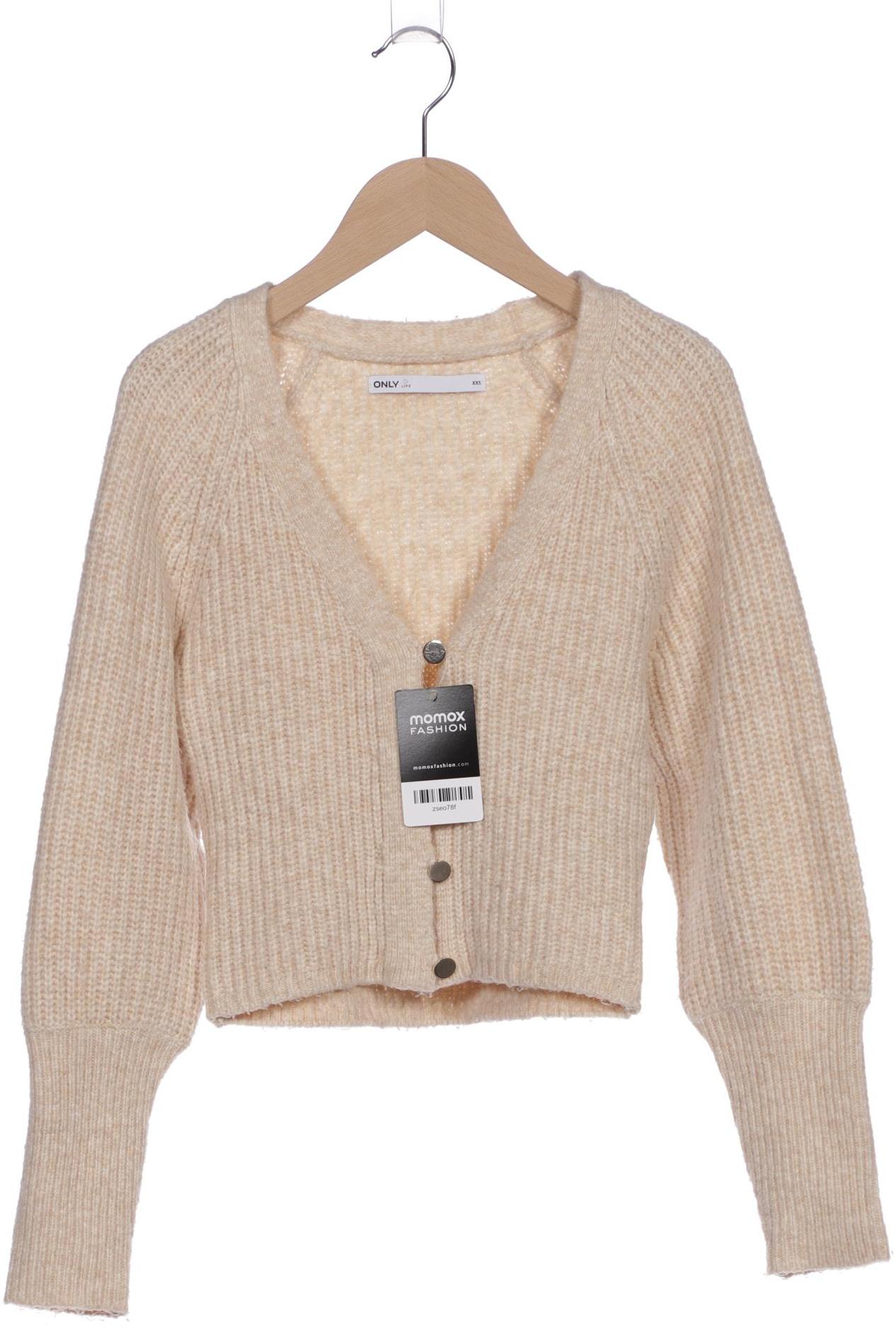 

Only Damen Strickjacke, beige, Gr. 32