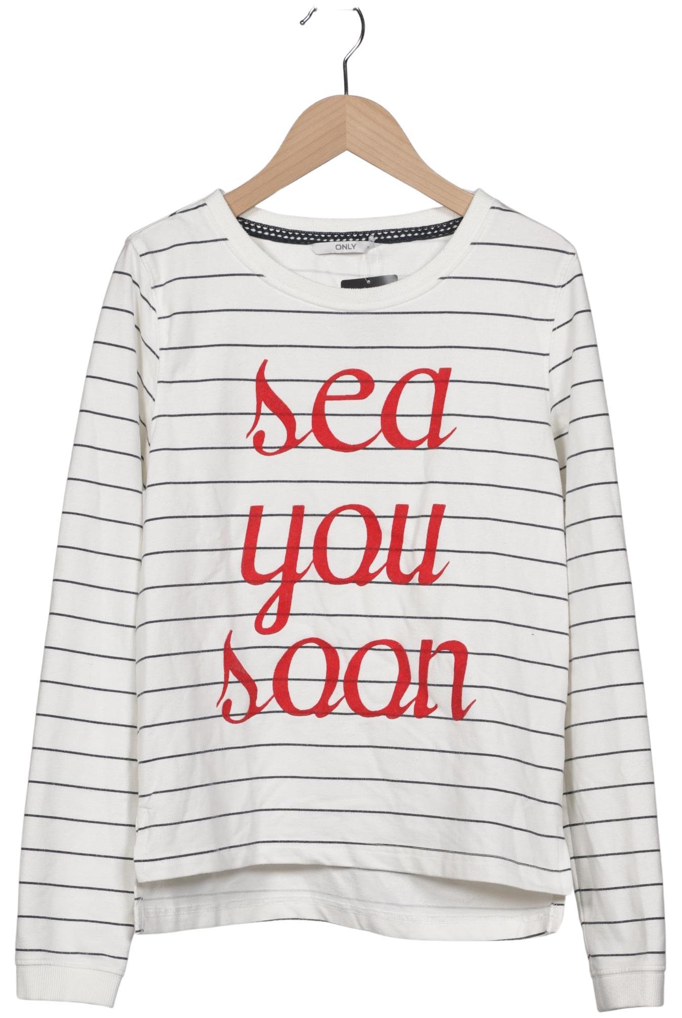 

Only Damen Sweatshirt, weiß, Gr. 36