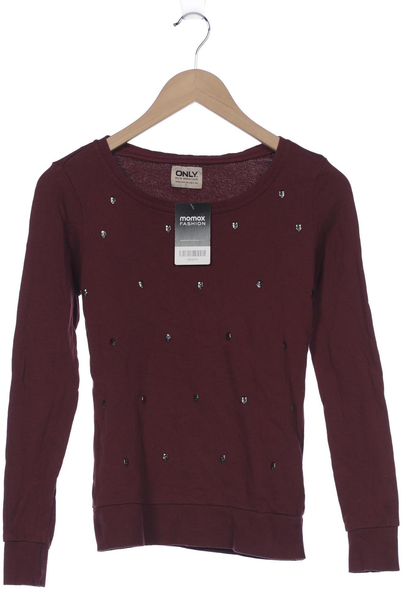 

Only Damen Sweatshirt, bordeaux, Gr. 34
