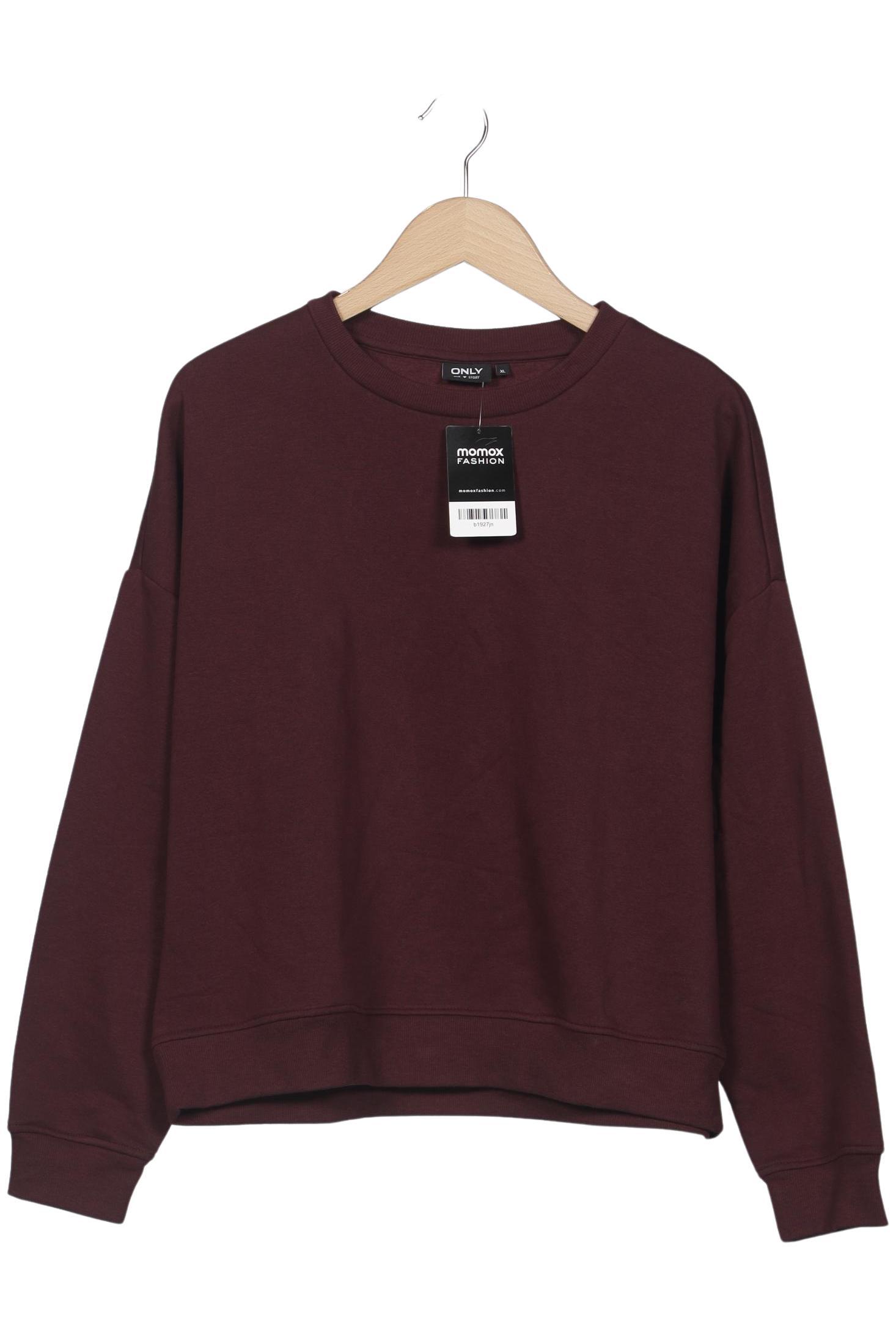 

Only Damen Sweatshirt, bordeaux, Gr. 44