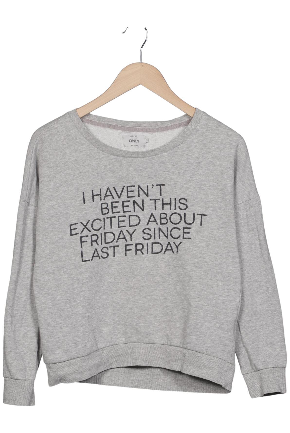 

Only Damen Sweatshirt, grau, Gr. 36