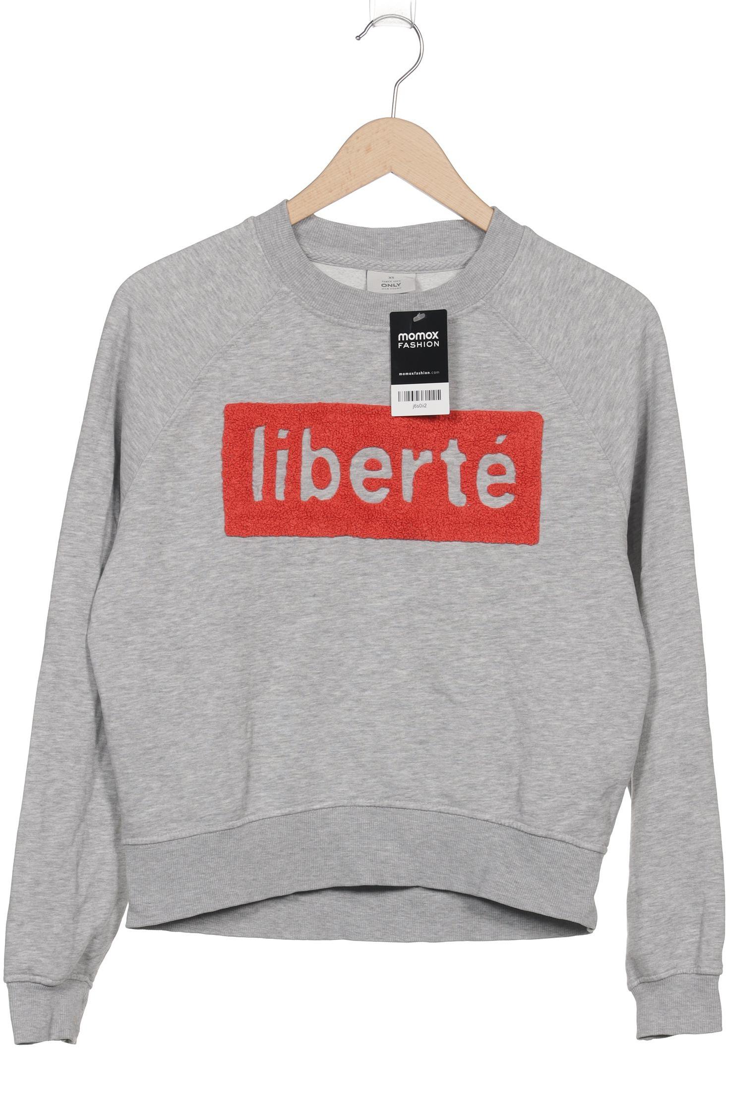 

Only Damen Sweatshirt, grau, Gr. 34