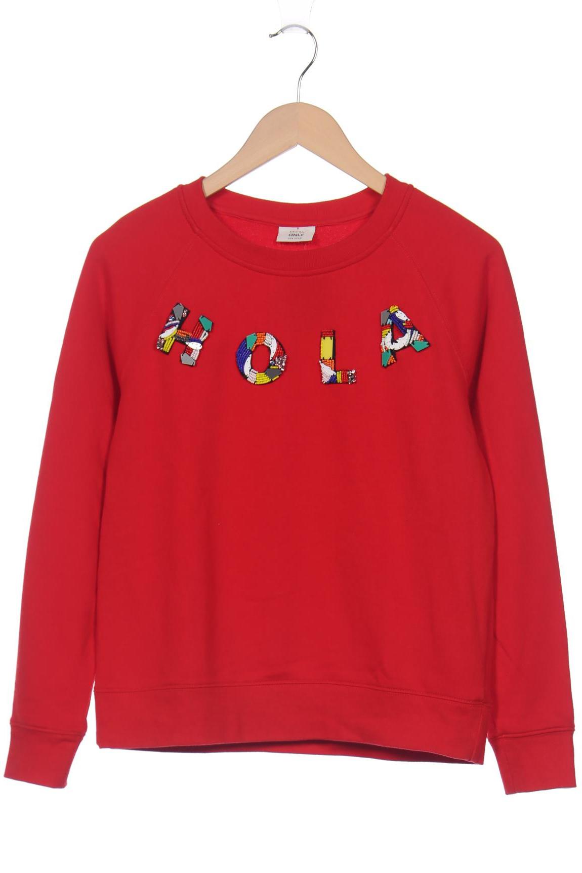 

Only Damen Sweatshirt, rot, Gr. 36