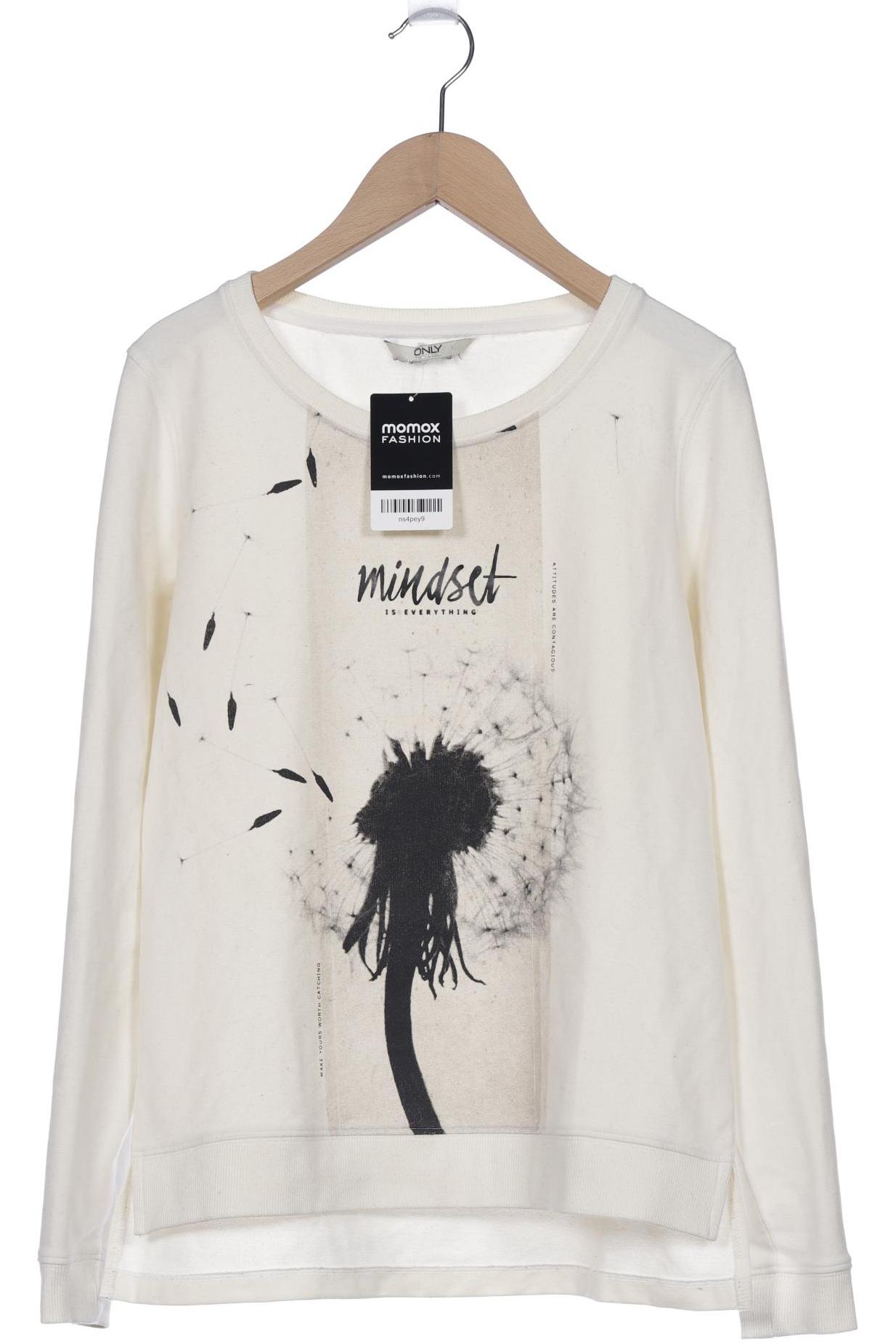 

Only Damen Sweatshirt, cremeweiß, Gr. 38