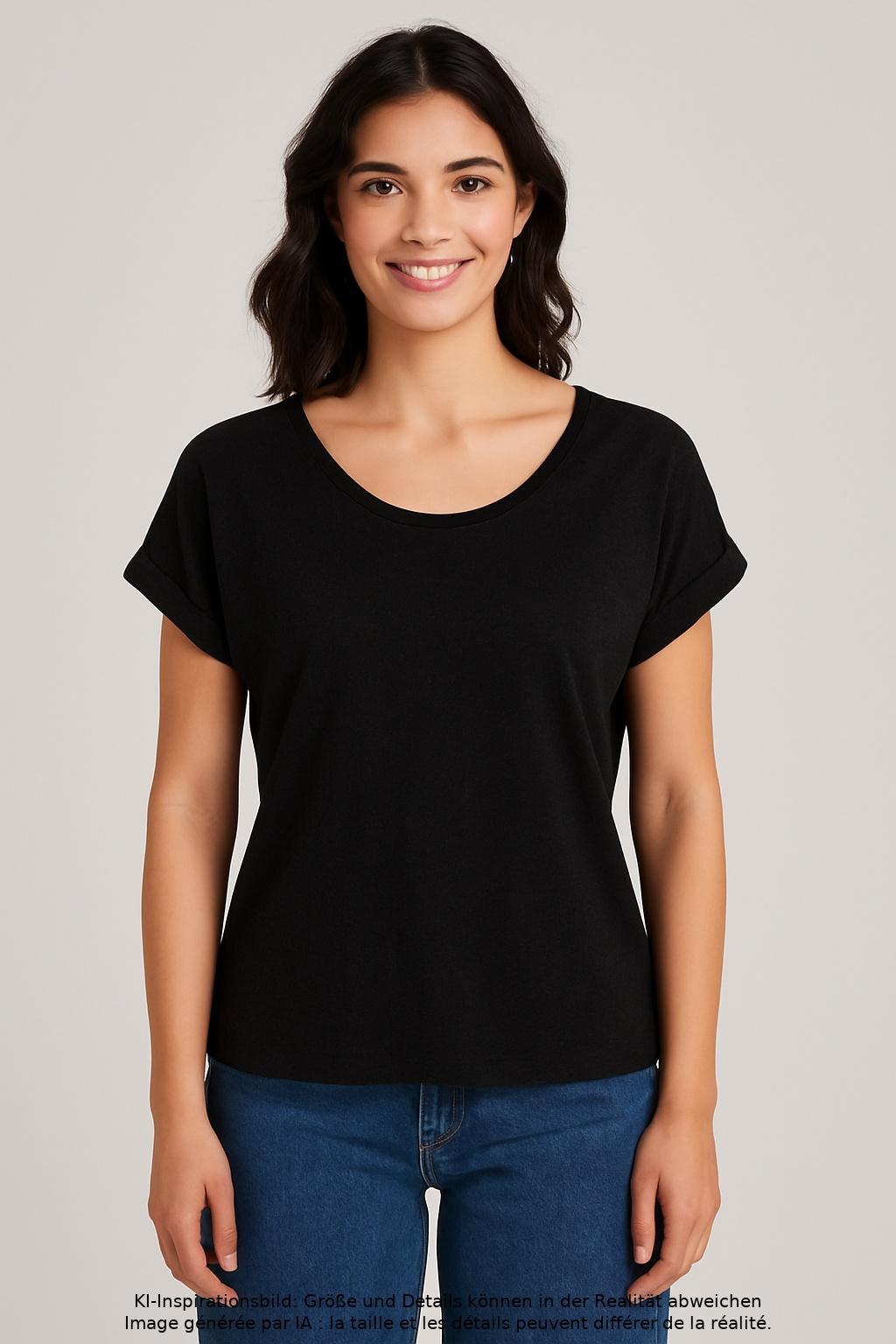 

Only Damen T-Shirt, schwarz, Gr. 38