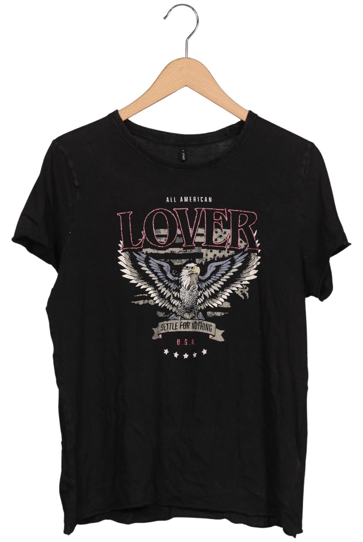 

Only Damen T-Shirt, schwarz, Gr. 44