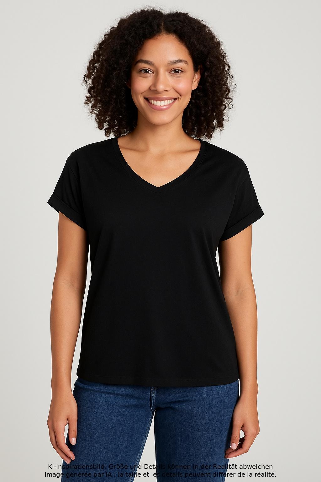 

Only Damen T-Shirt, schwarz, Gr. 38
