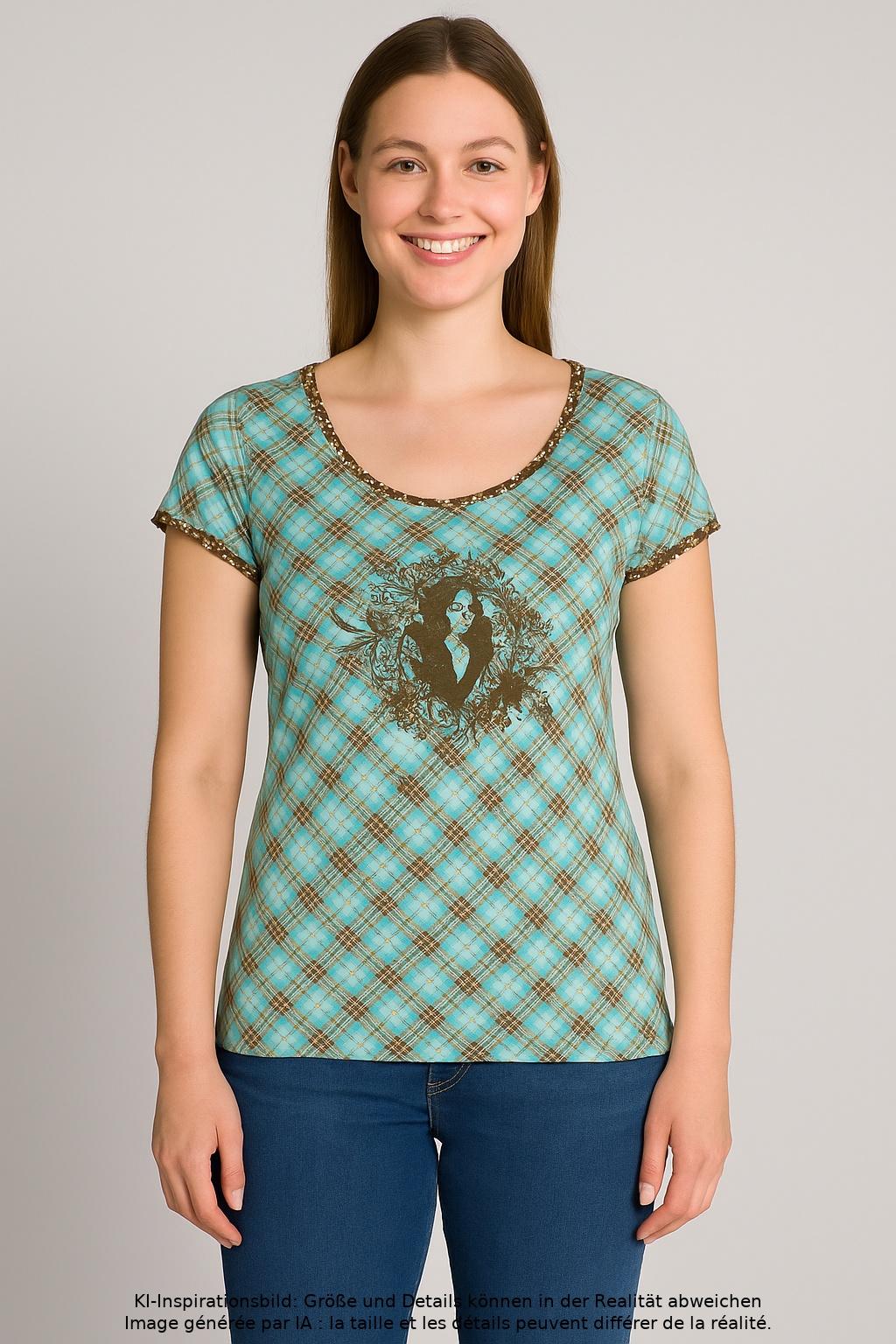 

Only Damen T-Shirt, mehrfarbig, Gr. 42