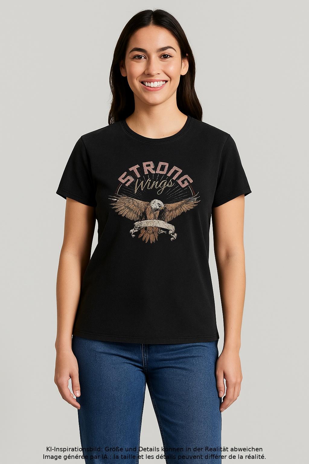 

Only Damen T-Shirt, schwarz, Gr. 36