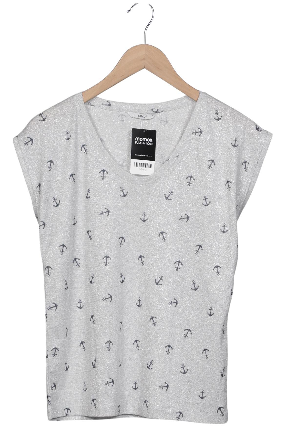 

Only Damen T-Shirt, silber, Gr. 38