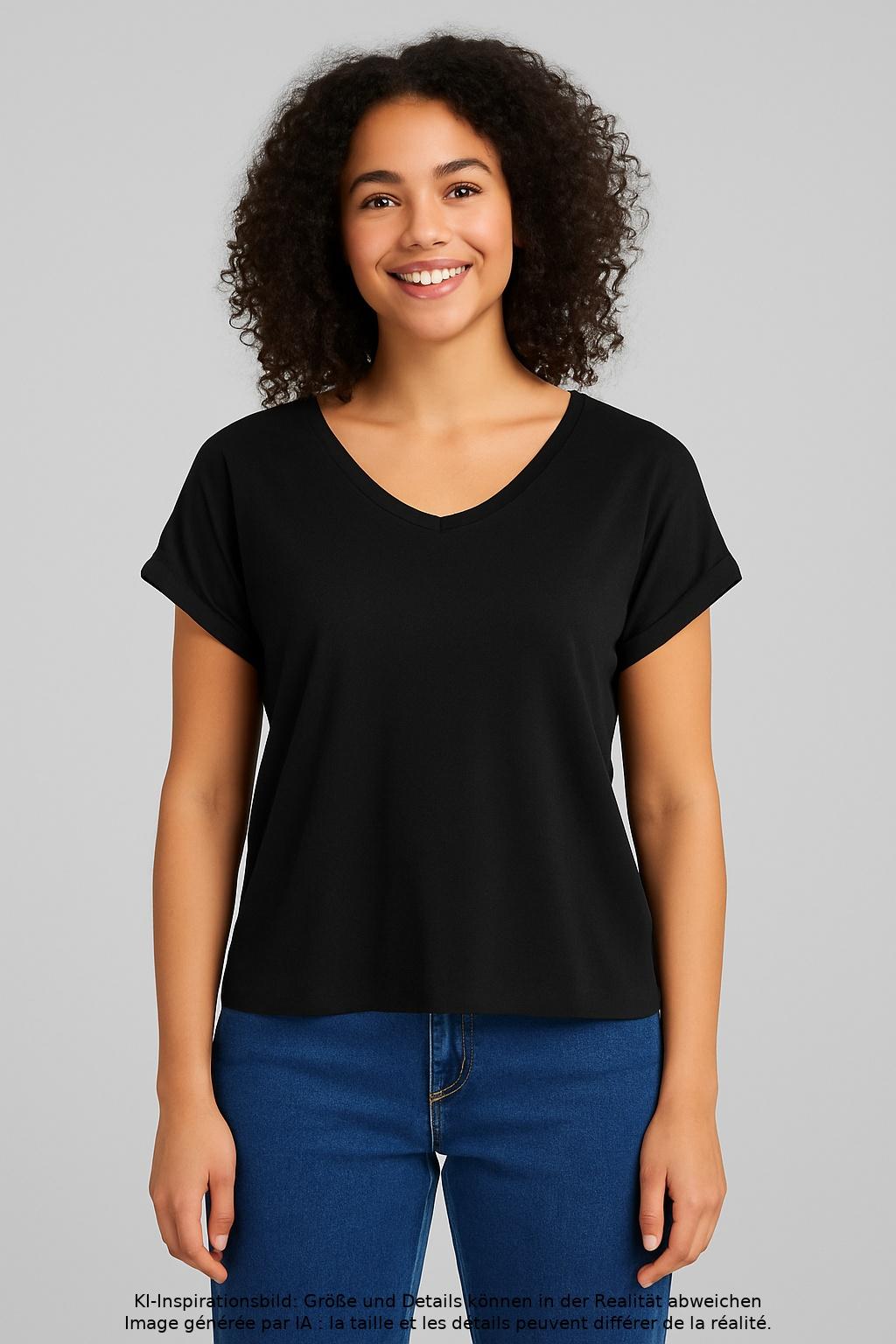 

Only Damen T-Shirt, schwarz, Gr. 38