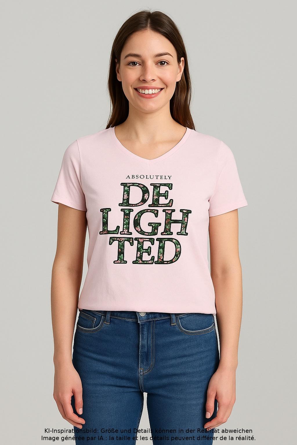 

Only Damen T-Shirt, pink, Gr. 36