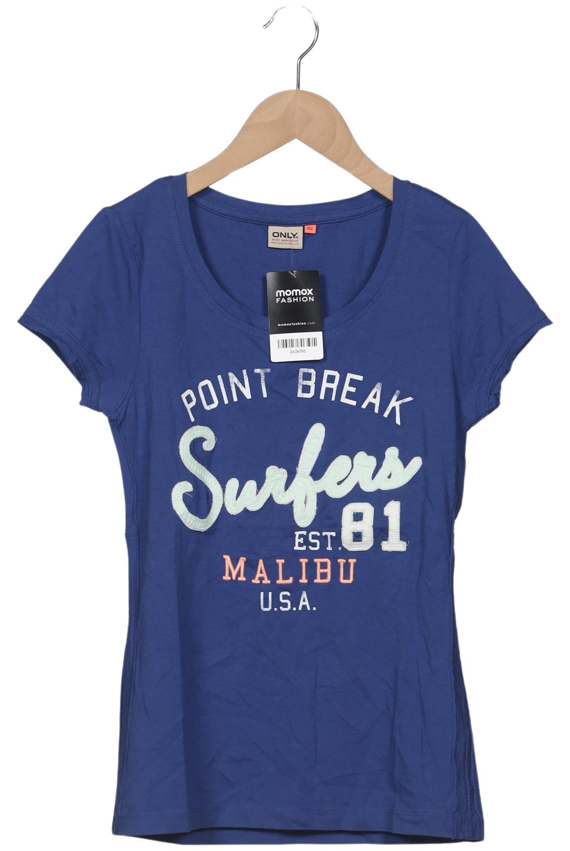 

Only Damen T-Shirt, blau, Gr. 34