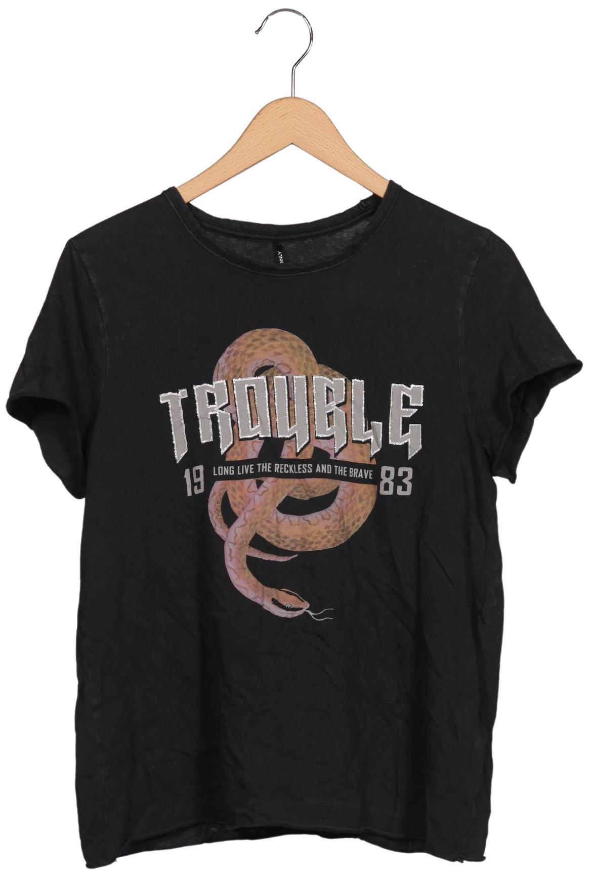 

Only Damen T-Shirt, schwarz, Gr. 44