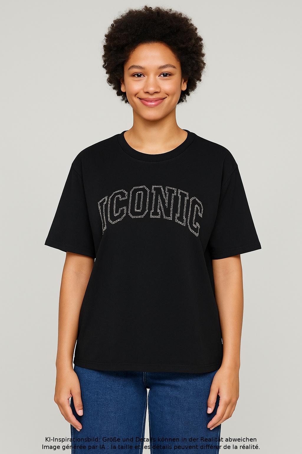 

Only Damen T-Shirt, schwarz, Gr. 38