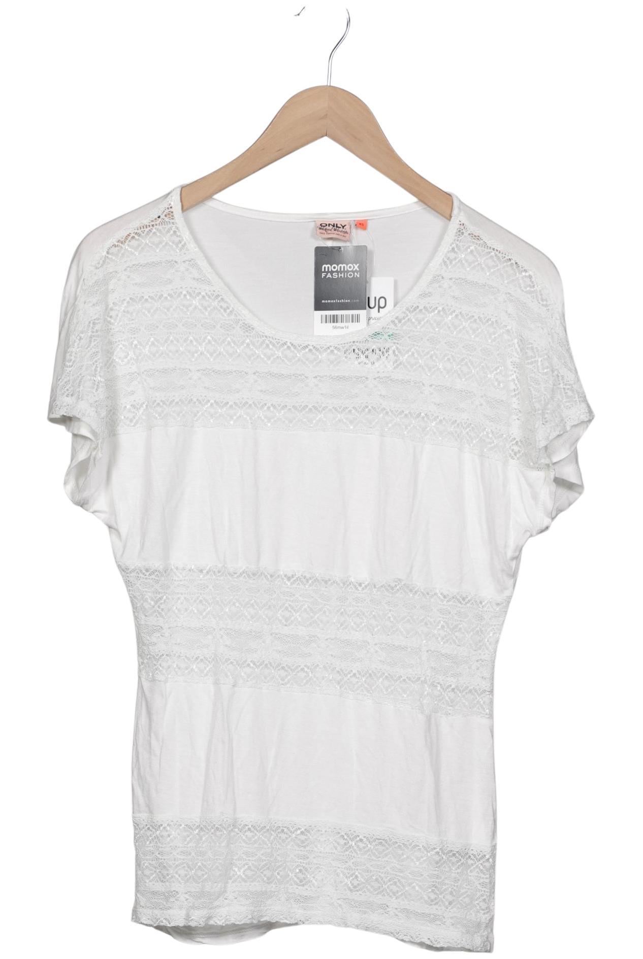 

Only Damen T-Shirt, weiß, Gr. 34